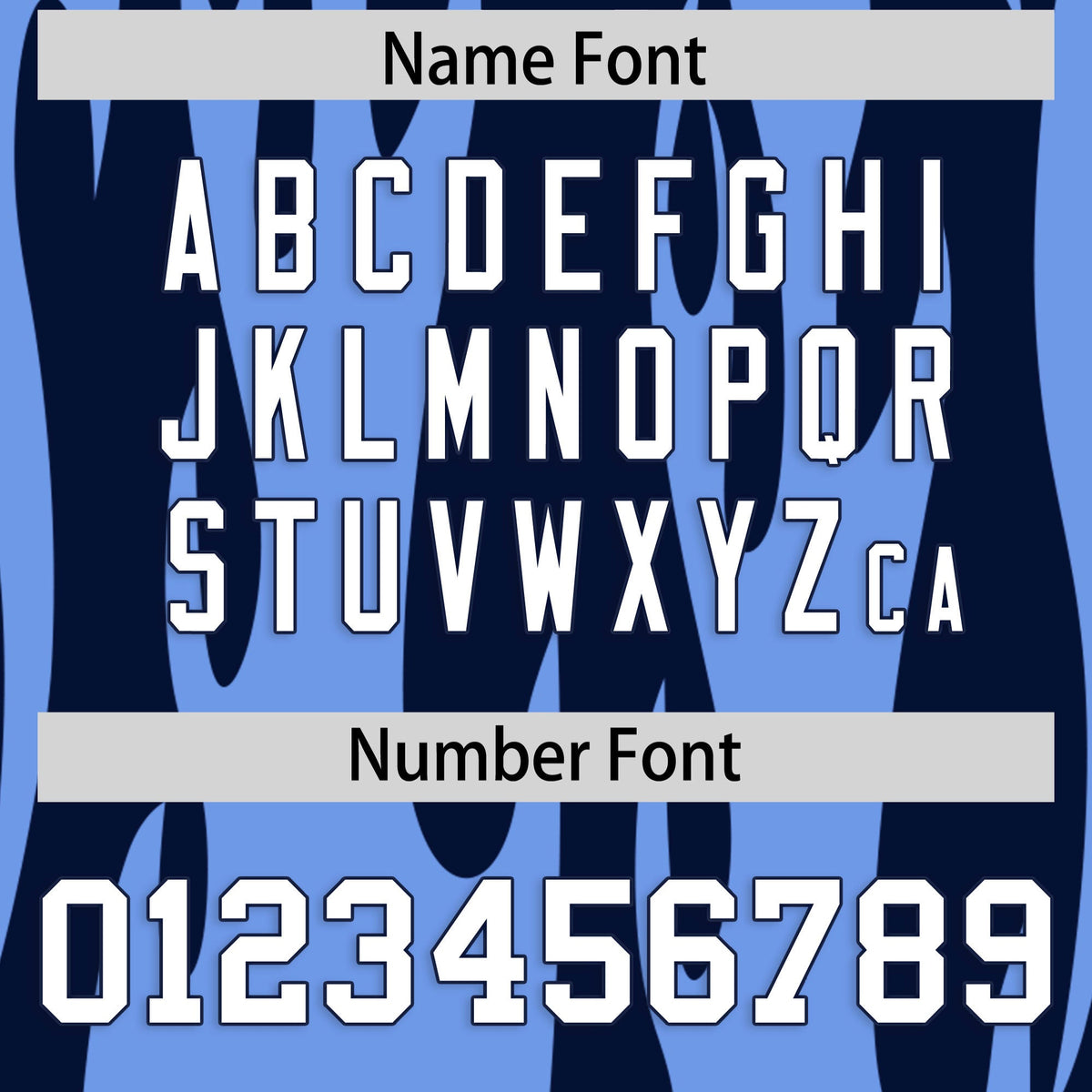 Custom Navy Light Blue Flame Pattern Authentic Pullover Baseball Jersey