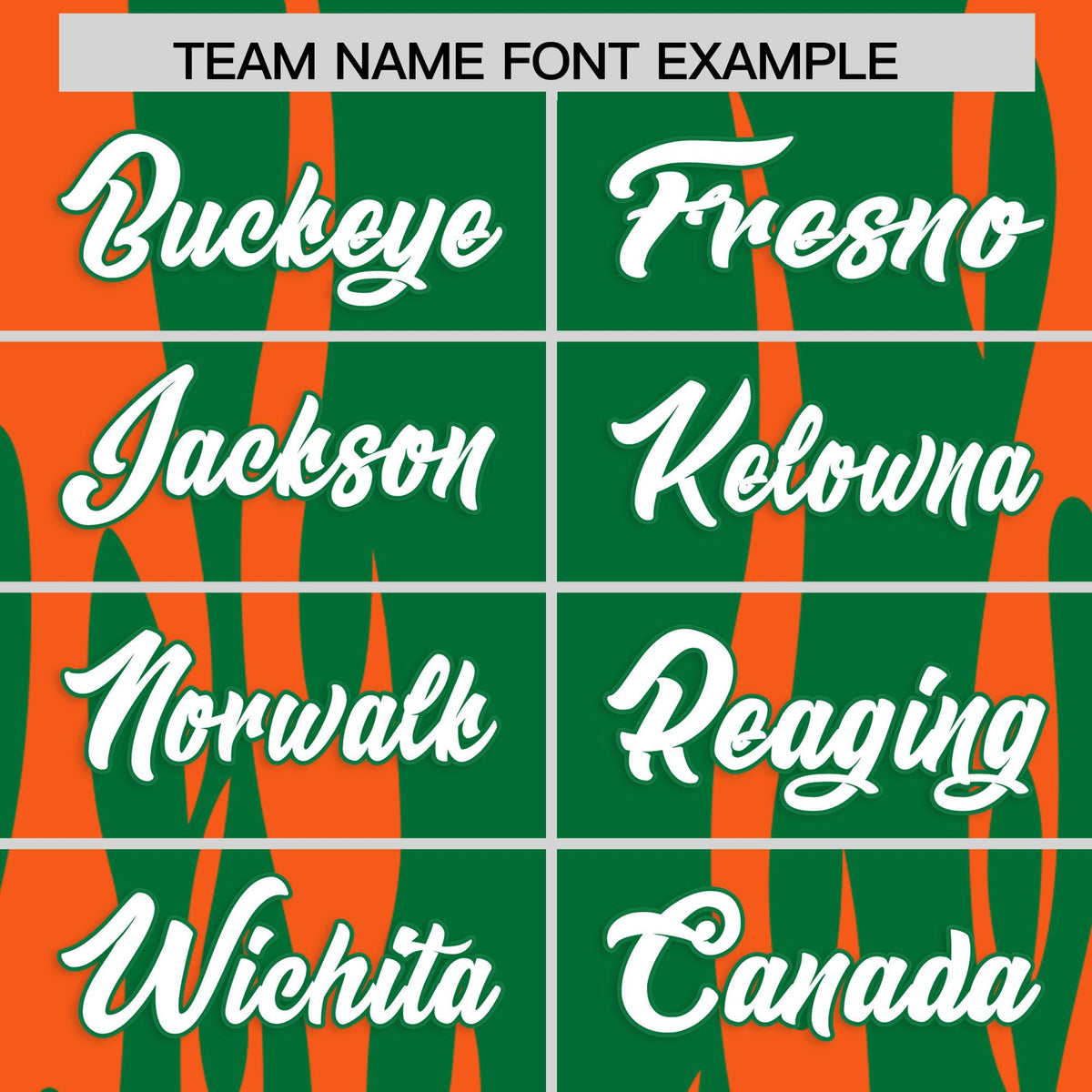 Custom Kelly Green Orange Flame Pattern Authentic Pullover Baseball Jersey