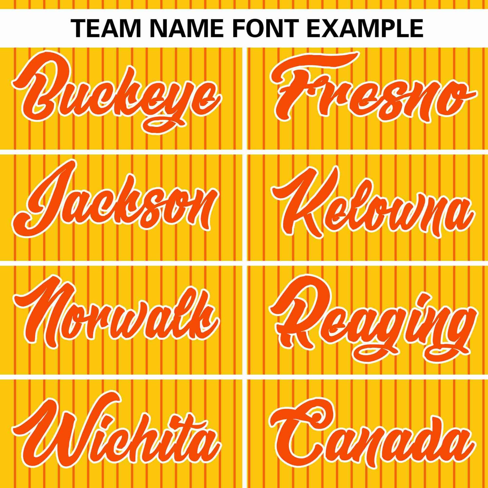 Custom Gold Orange Stripe Fashion Authentic Pullover Baseball Jersey