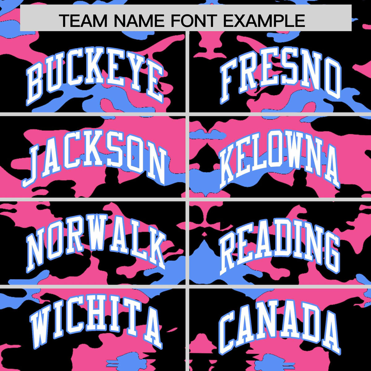 Custom Black Pink and Powder Blue Camo Fashion Authentic Sleeveless Baseball Jersey