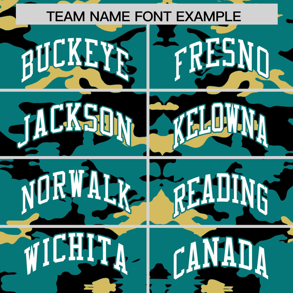 Custom Aqua Black and Khaki Camo Fashion Authentic Sleeveless Baseball Jersey