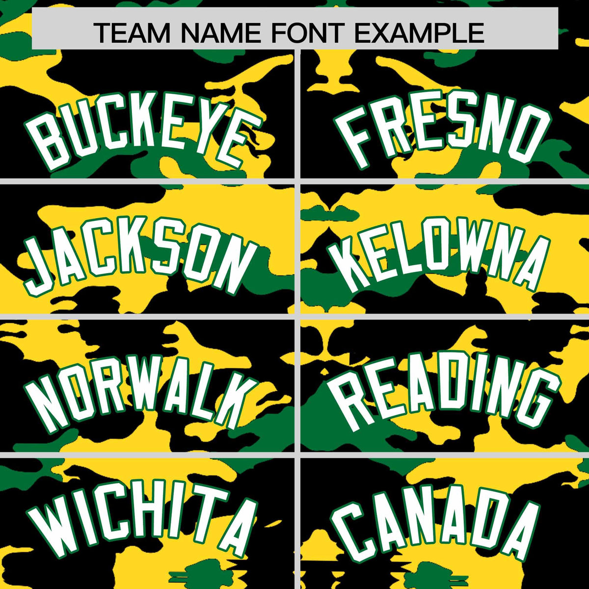 Custom Black Gold and Kelly Green Camo Fashion Authentic Sleeveless Baseball Jersey