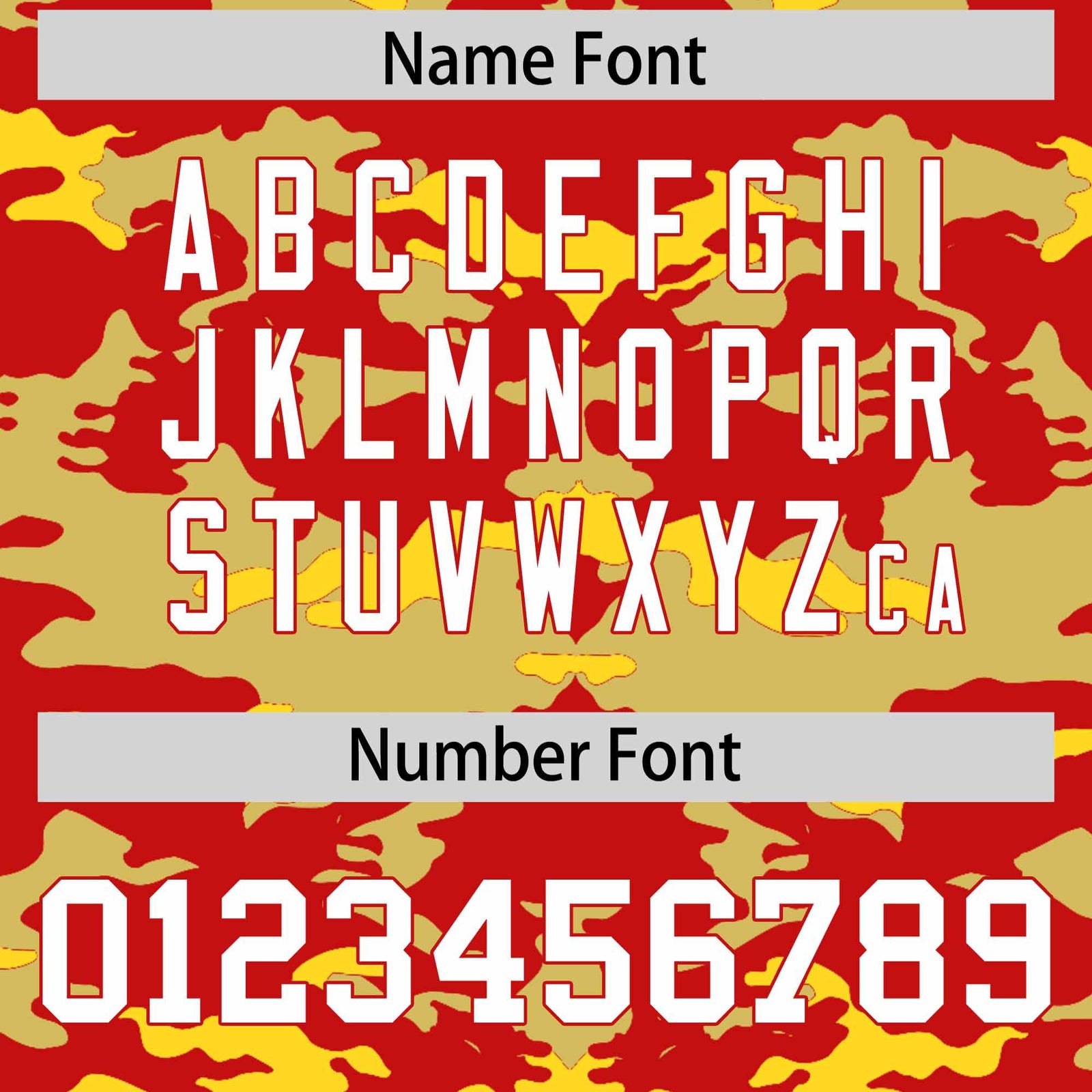 Custom Red Old Gold and Gold Camo Fashion Authentic Sleeveless Baseball Jersey