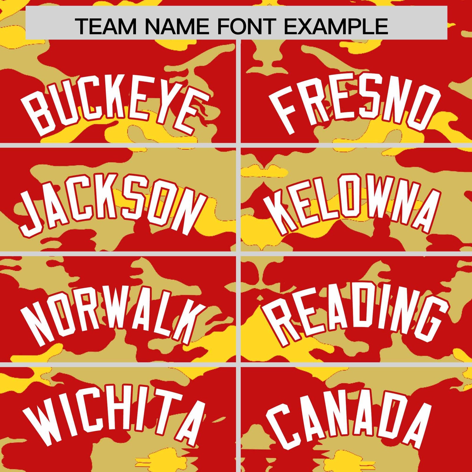 Custom Red Old Gold and Gold Camo Fashion Authentic Sleeveless Baseball Jersey