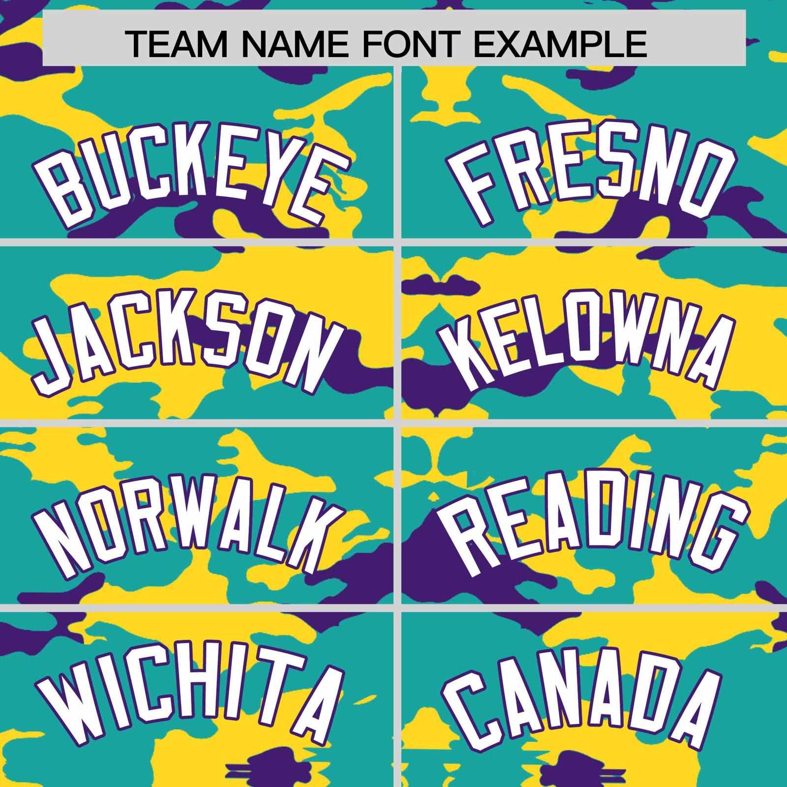 Custom Bright Green Gold and Purple Camo Fashion Authentic Sleeveless Baseball Jersey