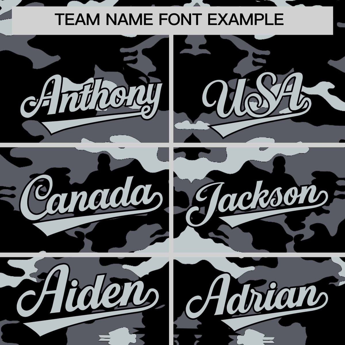 Custom Black Gray and Silver Camo Fashion Authentic Sleeveless Baseball Jersey