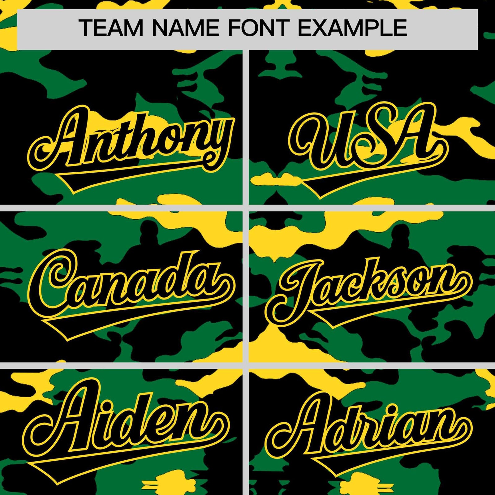 Custom Black Kelly Green and Gold Camo Fashion Authentic Sleeveless Baseball Jersey