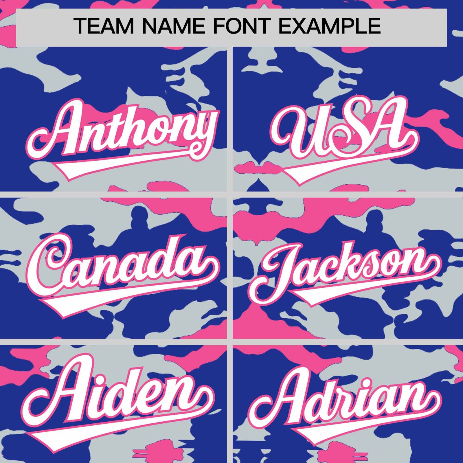 Custom Royal Silver and Pink Camo Fashion Authentic Sleeveless Baseball Jersey