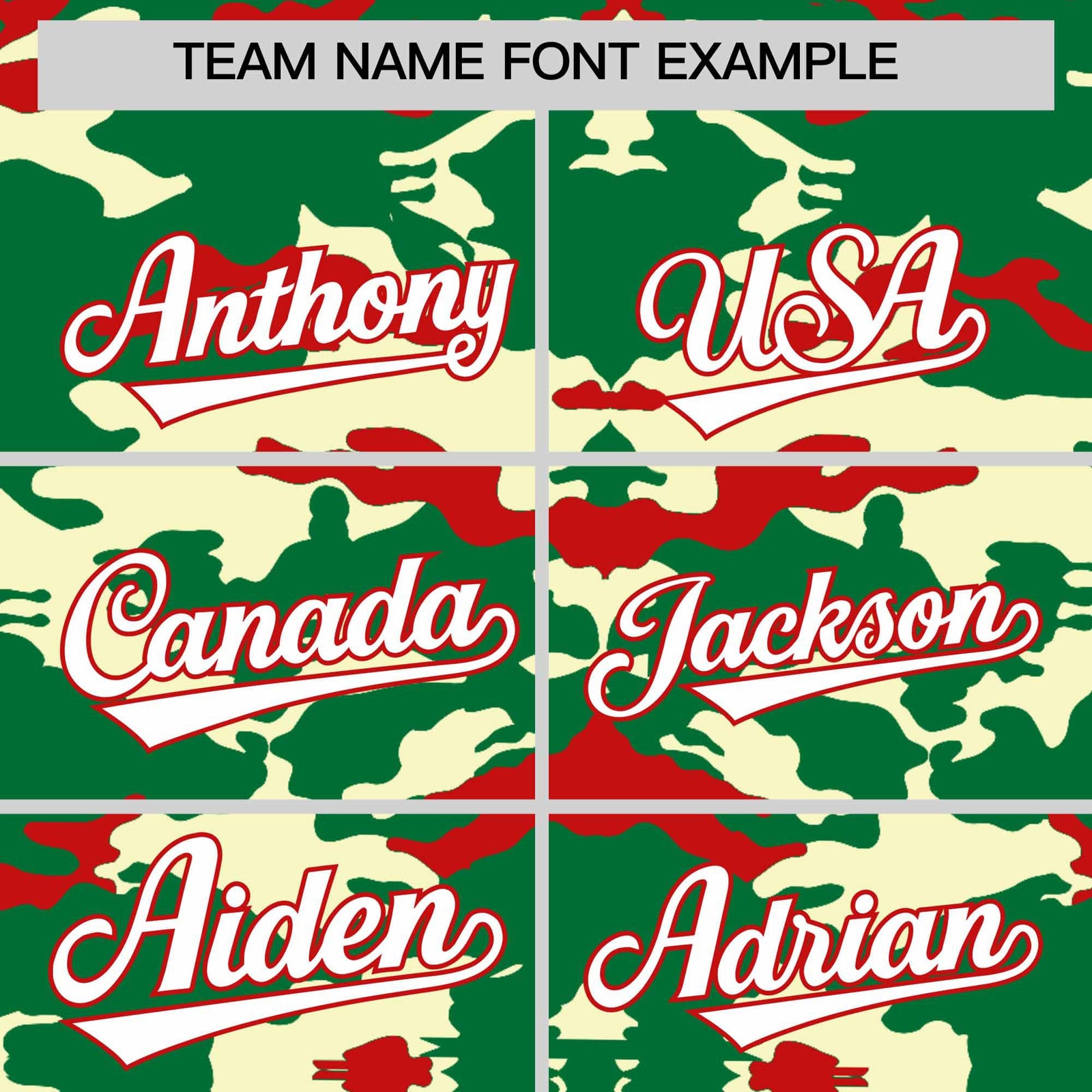 Custom Kelly Green Red Camo Fashion Authentic Sleeveless Baseball Jersey