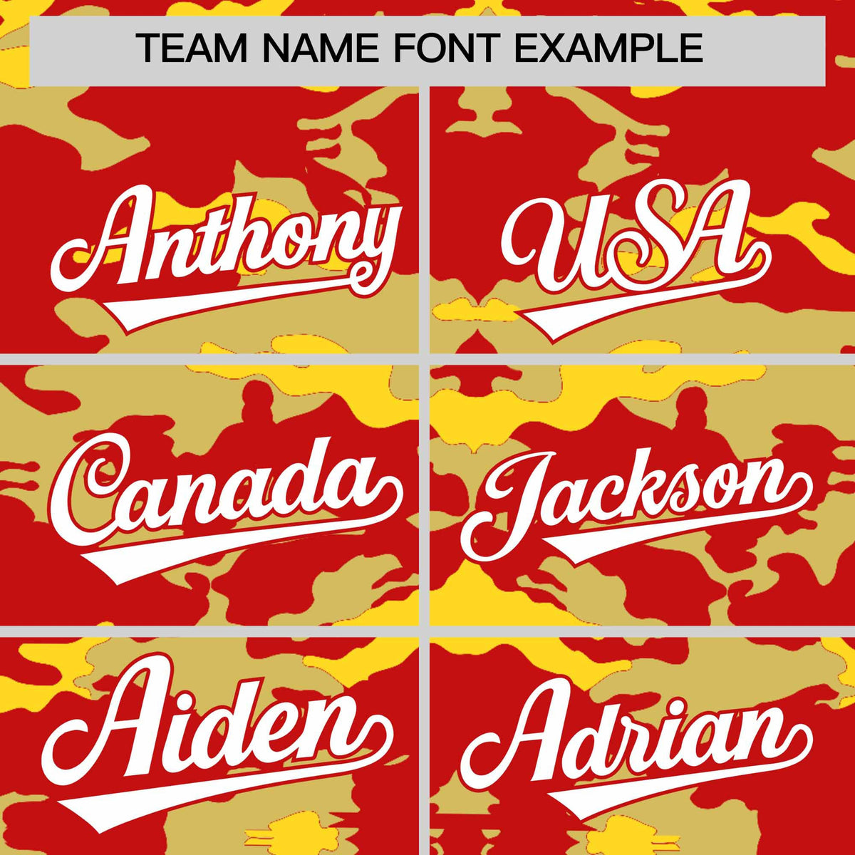 Custom Red Old Gold and Gold Camo Fashion Authentic Sleeveless Baseball Jersey