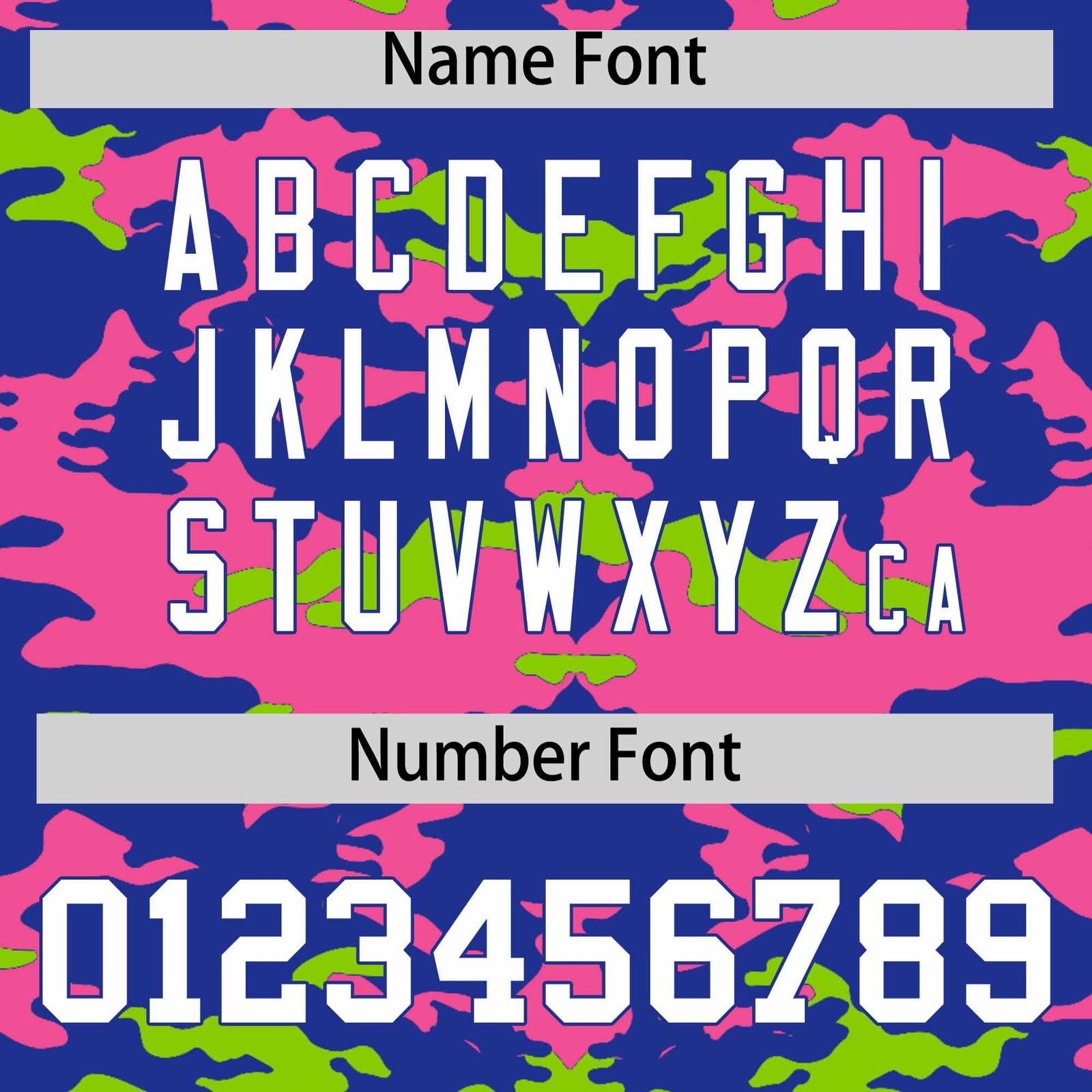 Custom Royal Pink and Neon Green Camo Fashion Authentic Sleeveless Baseball Jersey