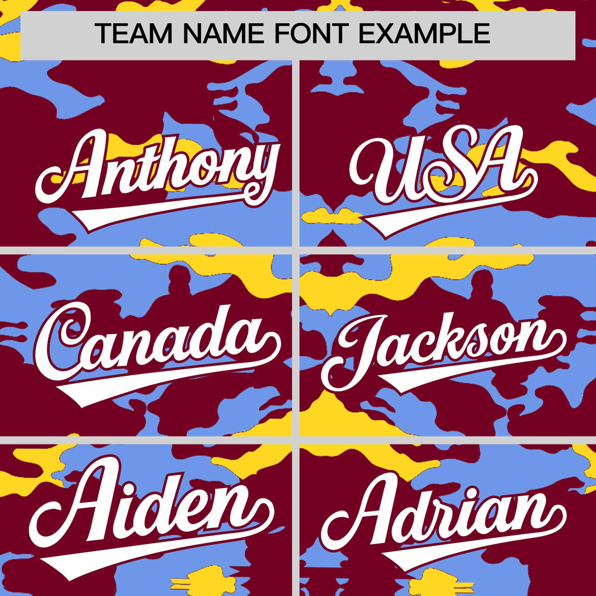 Custom Crimson Light Blue and Gold Camo Fashion Authentic Sleeveless Baseball Jersey