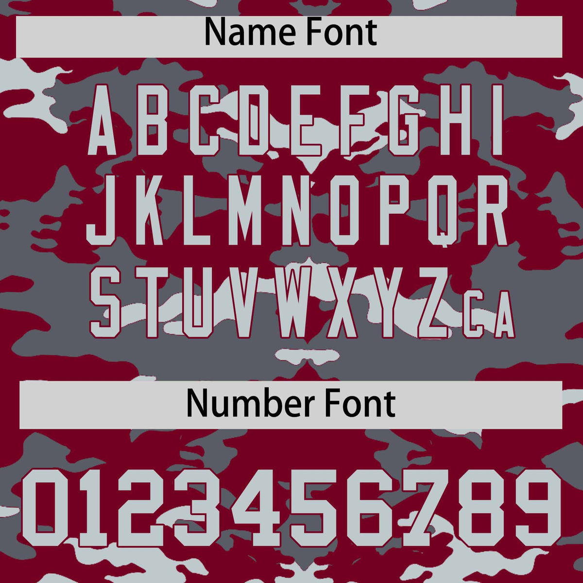 Custom Crimson Gray and Silver Camo Fashion Authentic Sleeveless Baseball Jersey