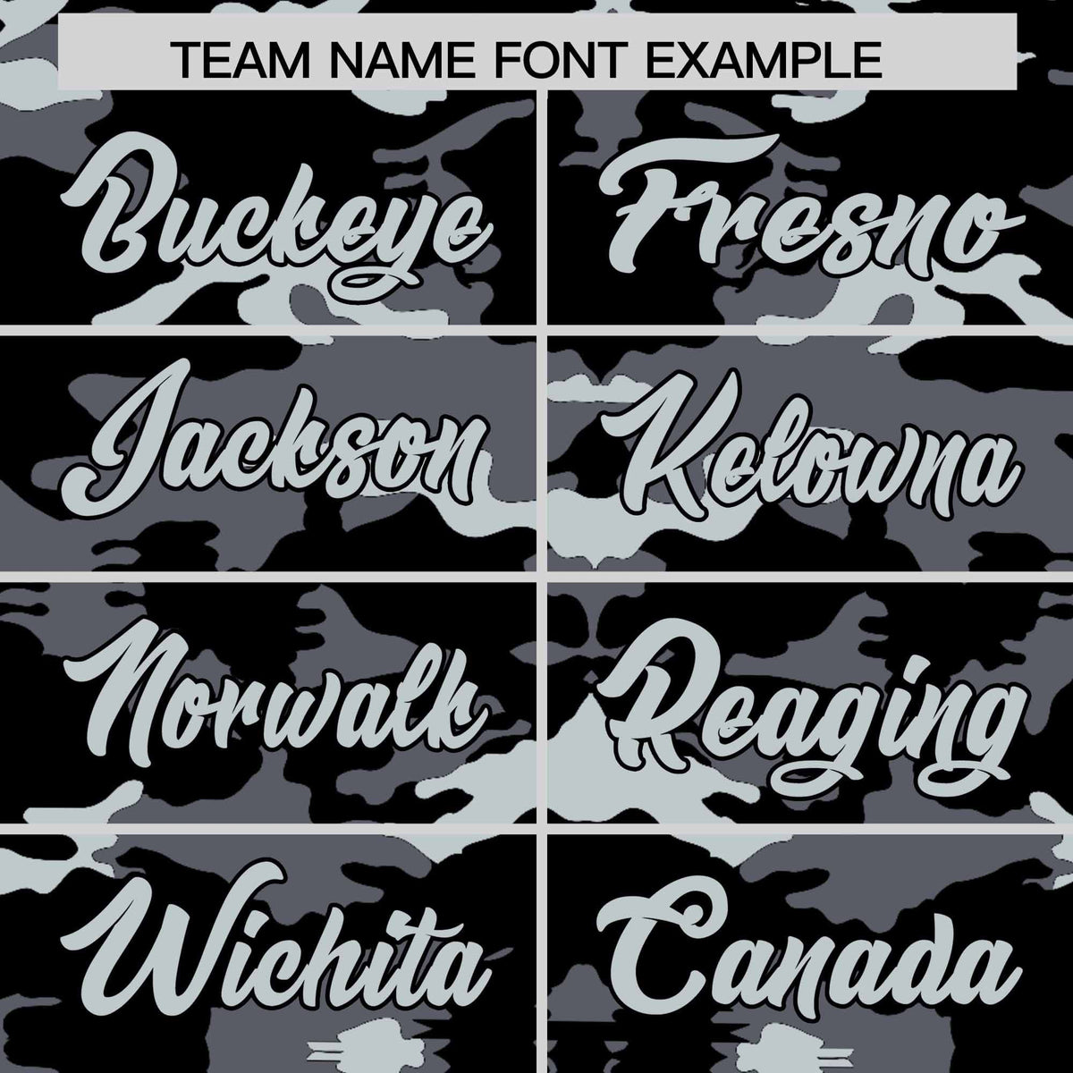 Custom Black Gray and Silver Camo Fashion Authentic Sleeveless Baseball Jersey