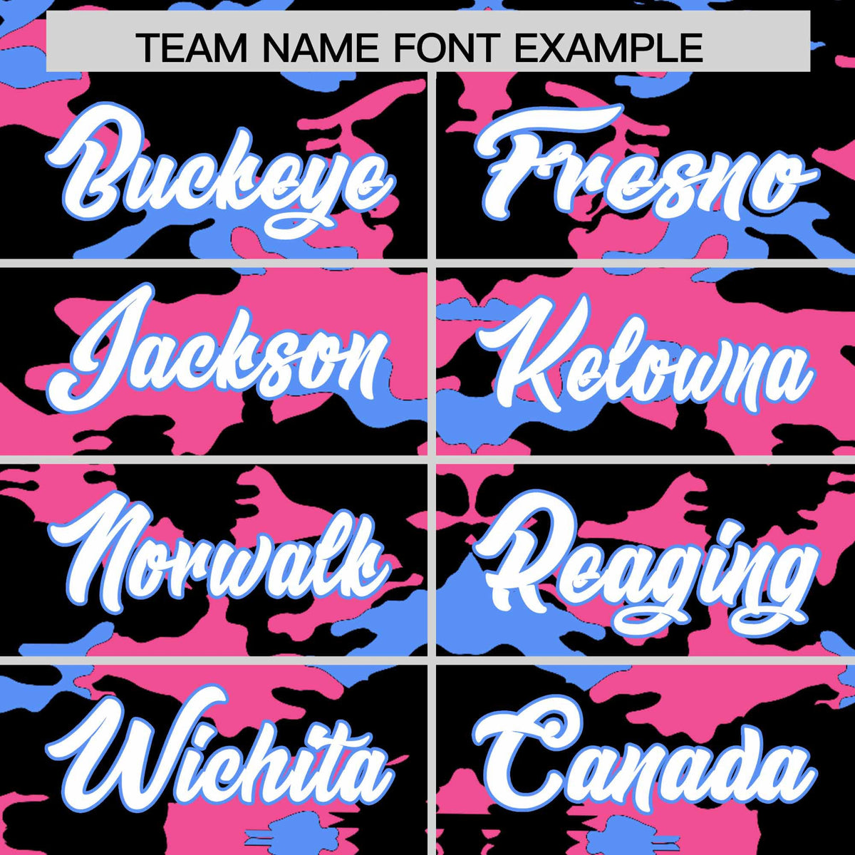 Custom Black Pink and Powder Blue Camo Fashion Authentic Sleeveless Baseball Jersey