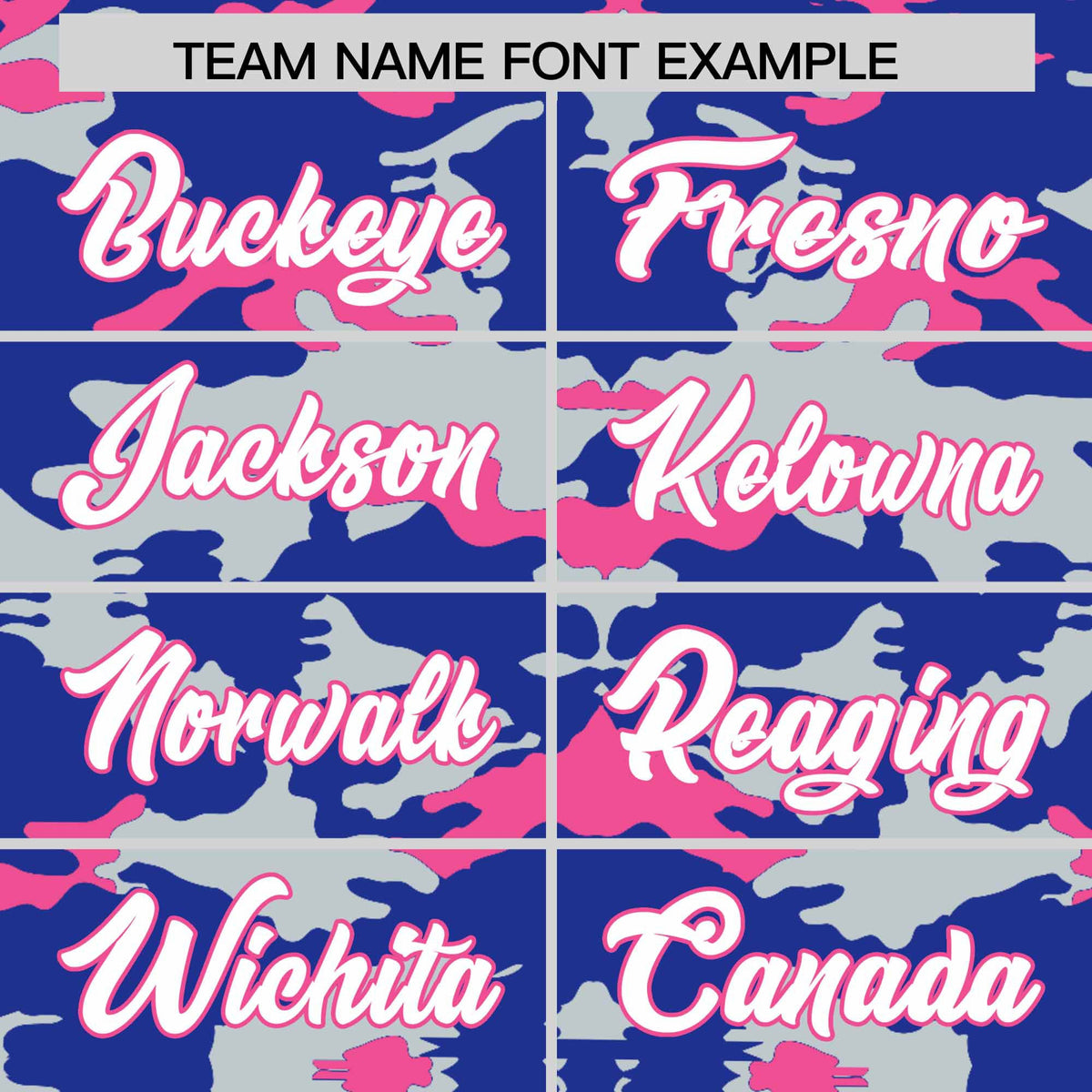 Custom Royal Silver and Pink Camo Fashion Authentic Sleeveless Baseball Jersey