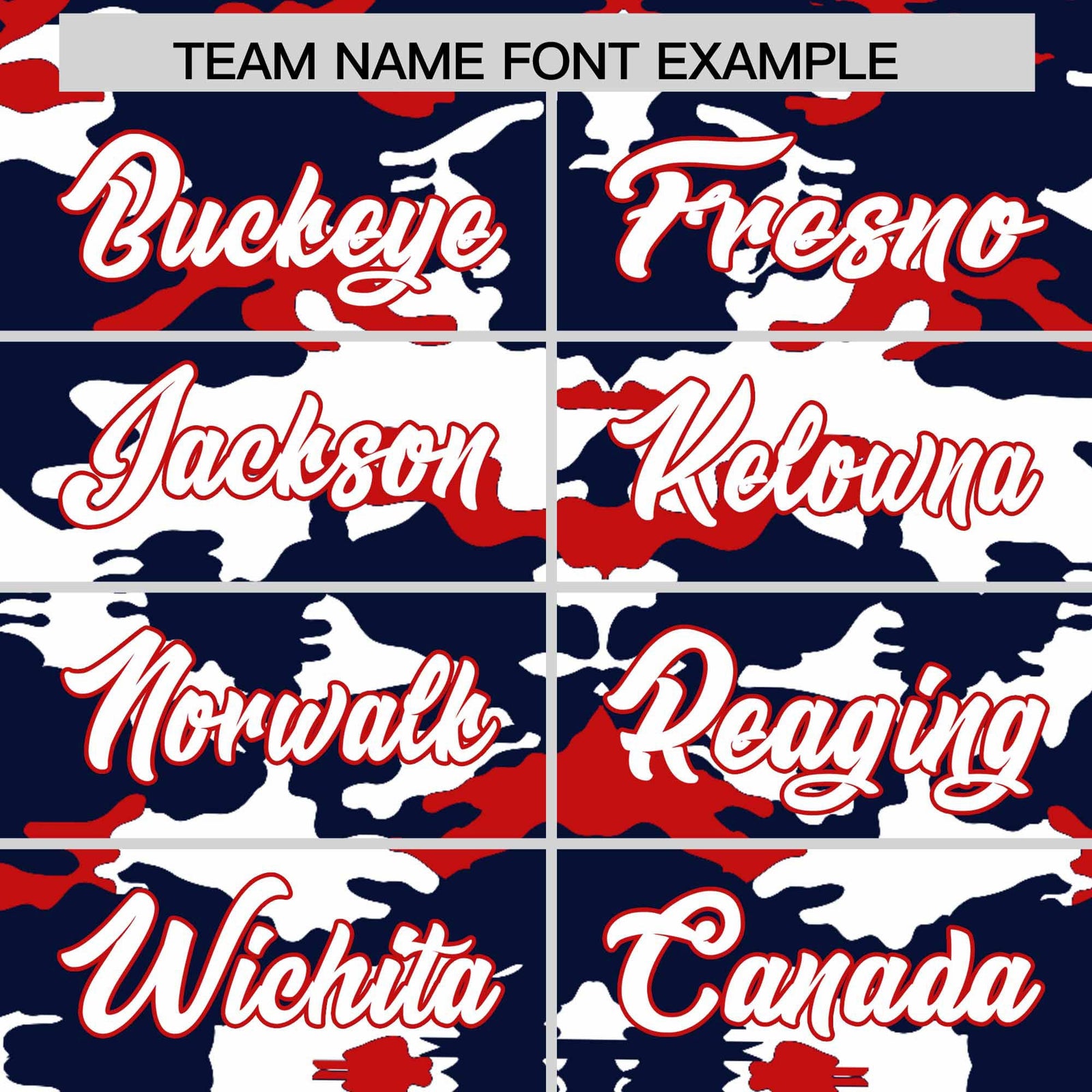 Custom Navy White and Red Camo Fashion Authentic Sleeveless Baseball Jersey