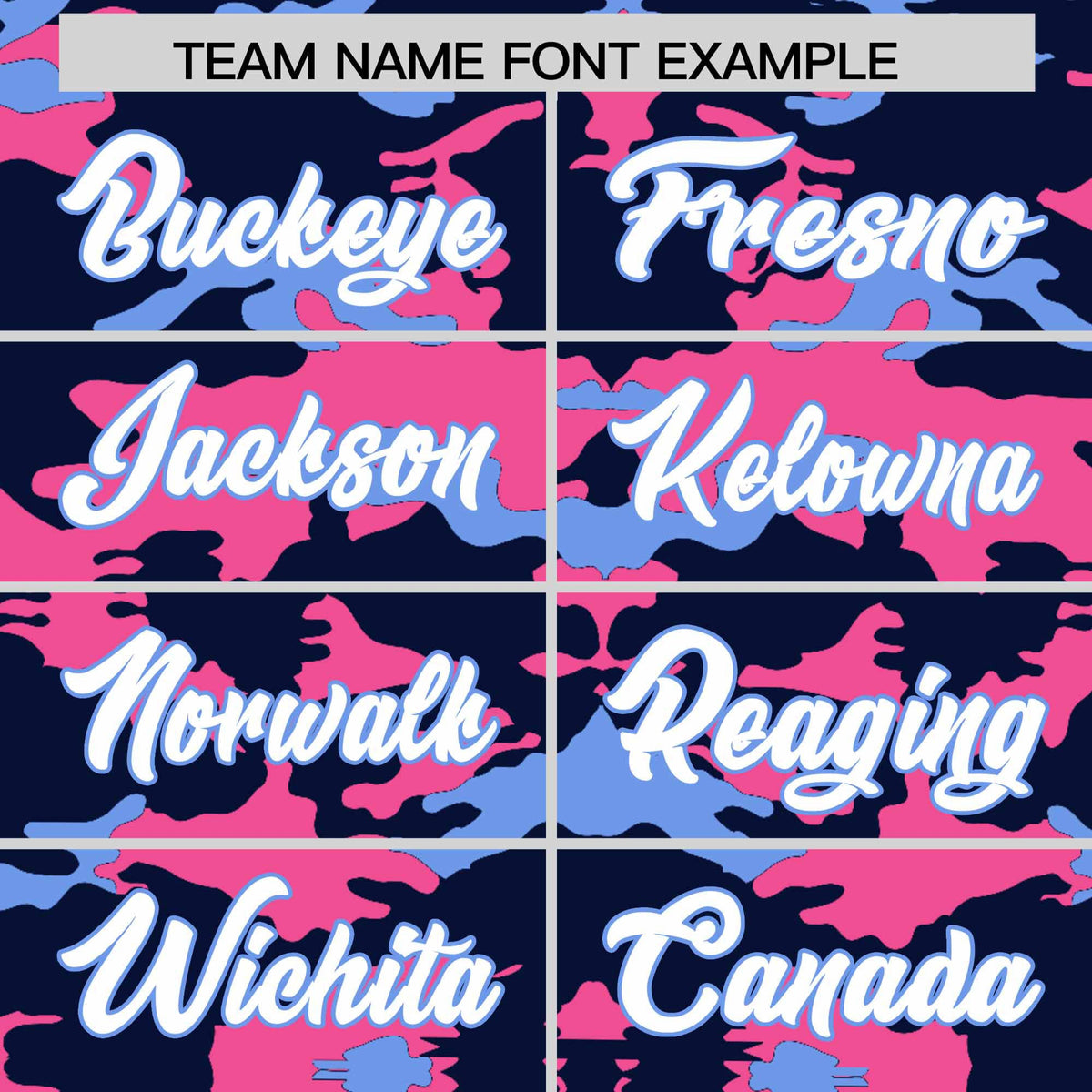 Custom Navy Pink and Powder Blue Camo Fashion Authentic Sleeveless Baseball Jersey