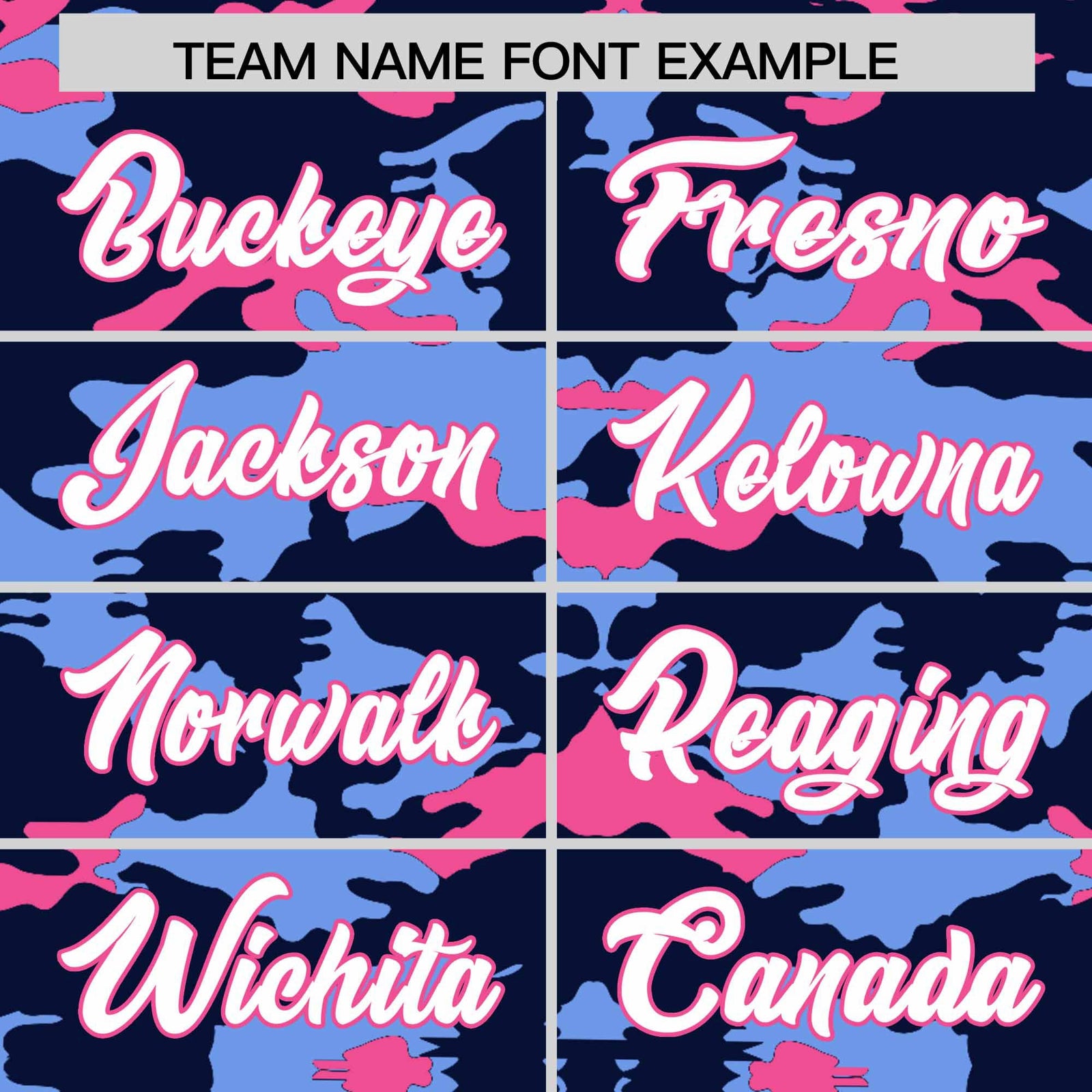 Custom Navy Light Blue and Pink Camo Fashion Authentic Sleeveless Baseball Jersey