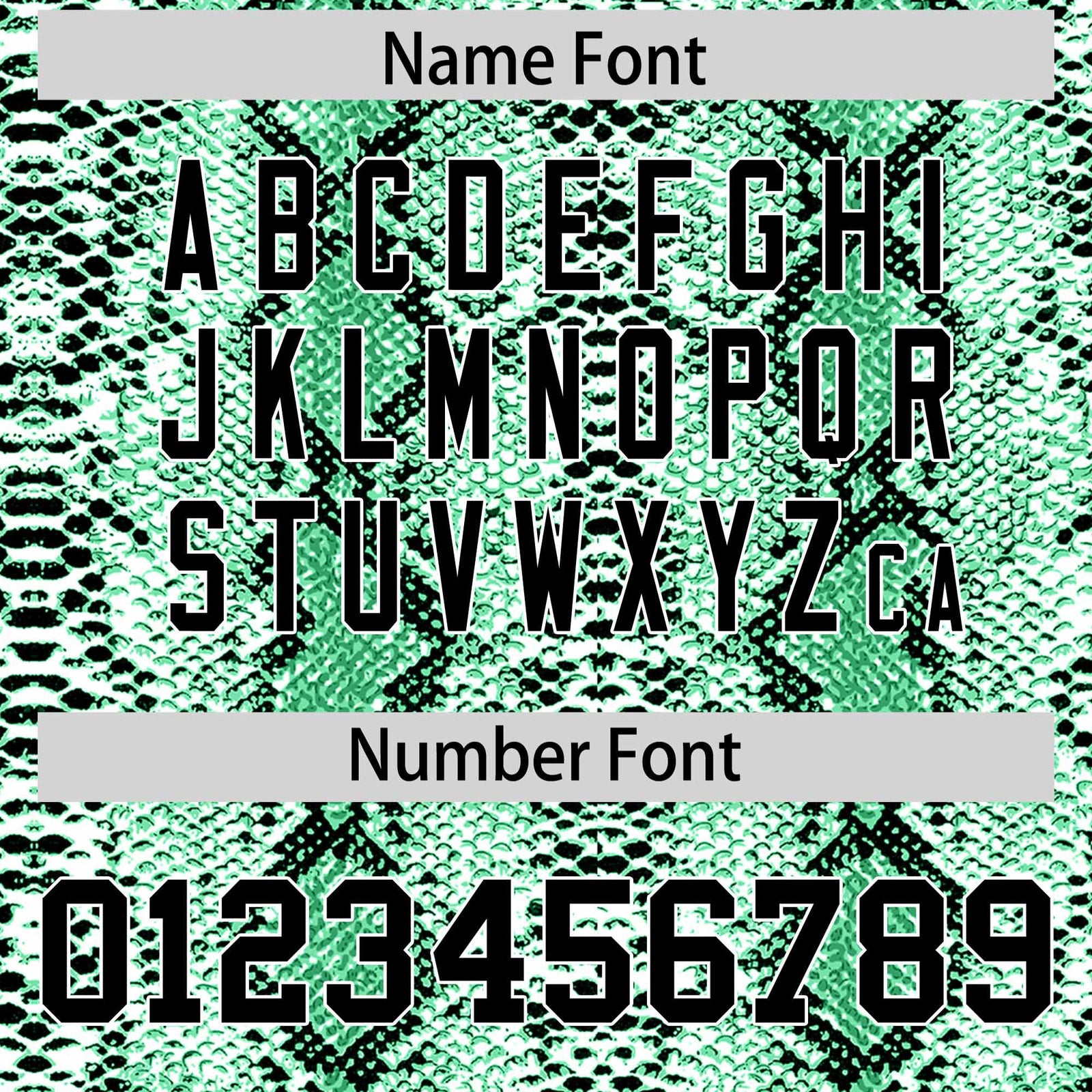 Custom Kelly Green Snakeskin Pattern Authentic Sleeveless Baseball Jersey