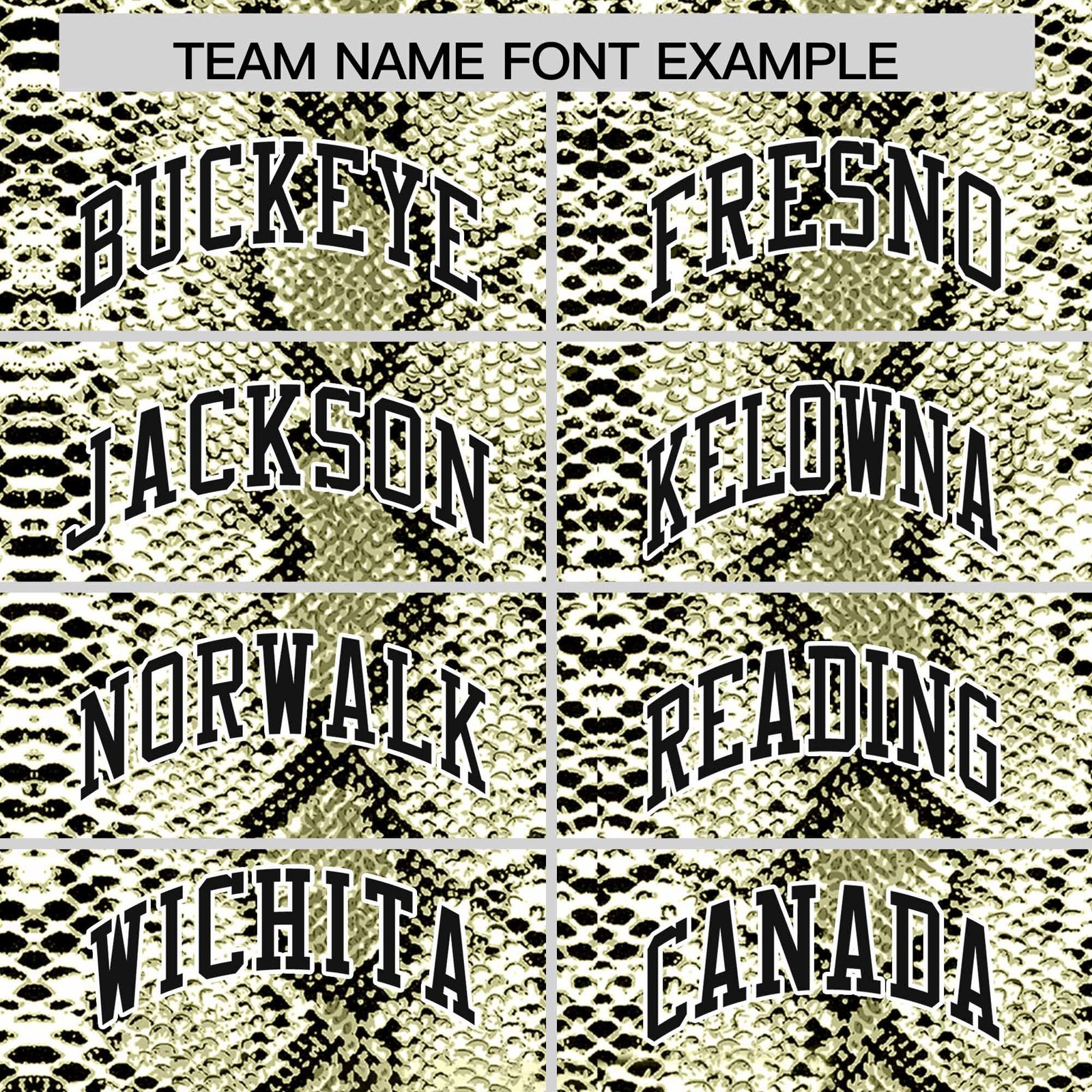 Custom Cream Snakeskin Pattern Authentic Sleeveless Baseball Jersey