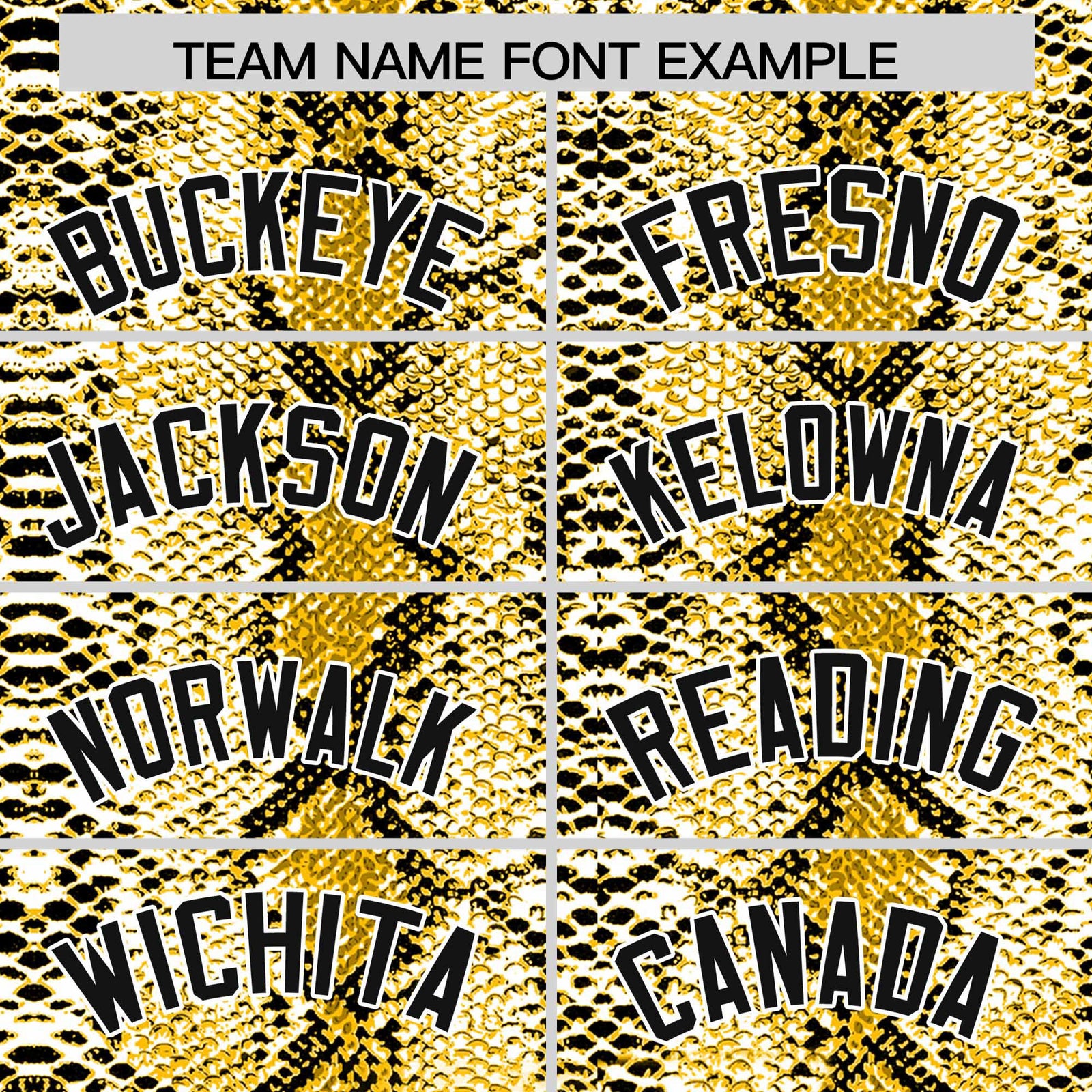 Custom Gold Snakeskin Pattern Authentic Sleeveless Baseball Jersey