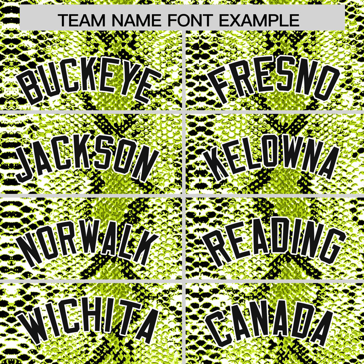 Custom Black Snakeskin Pattern Authentic Sleeveless Baseball Jersey