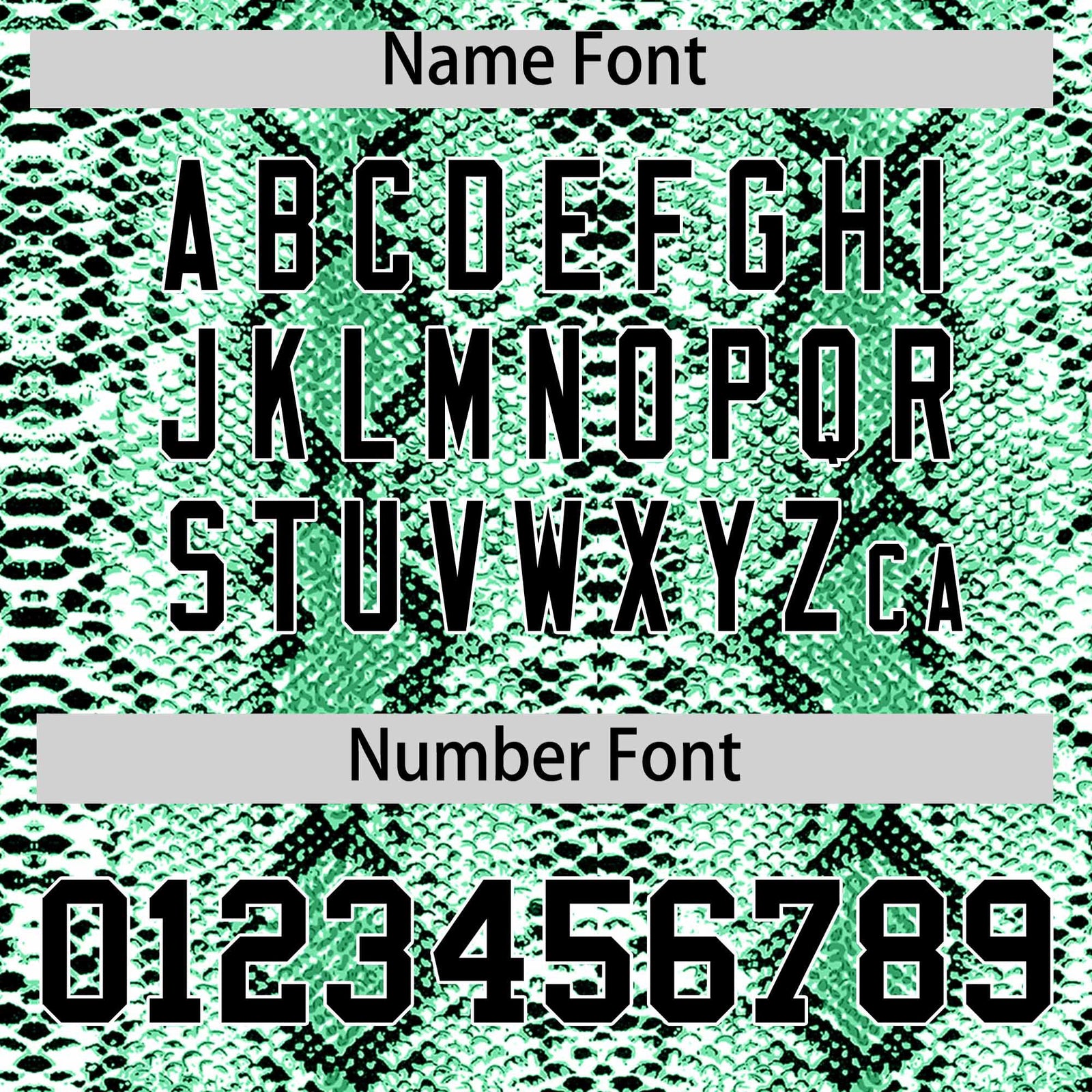 Custom Kelly Green Snakeskin Pattern Authentic Sleeveless Baseball Jersey