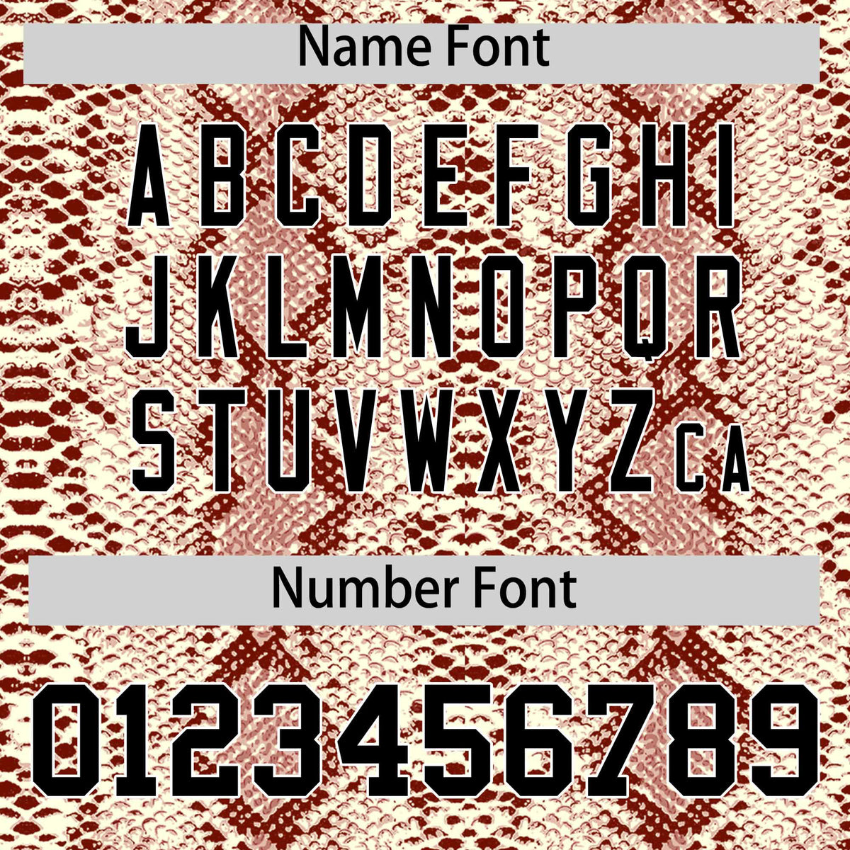 Custom Texas Orange Snakeskin Pattern Authentic Sleeveless Baseball Jersey