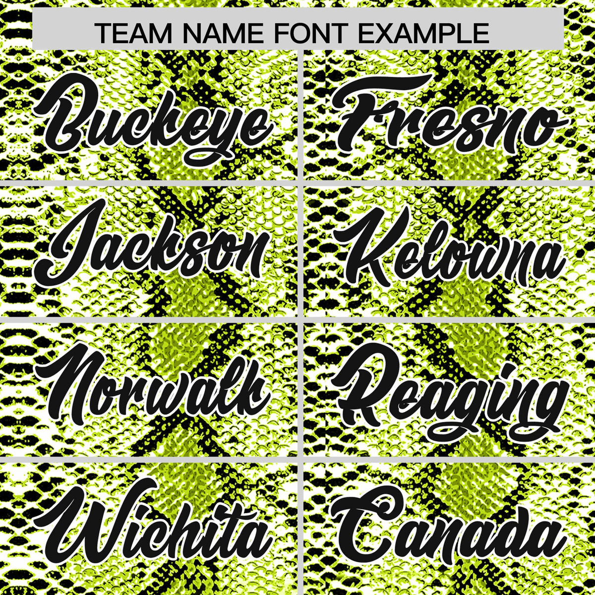 Custom Black Snakeskin Pattern Authentic Sleeveless Baseball Jersey