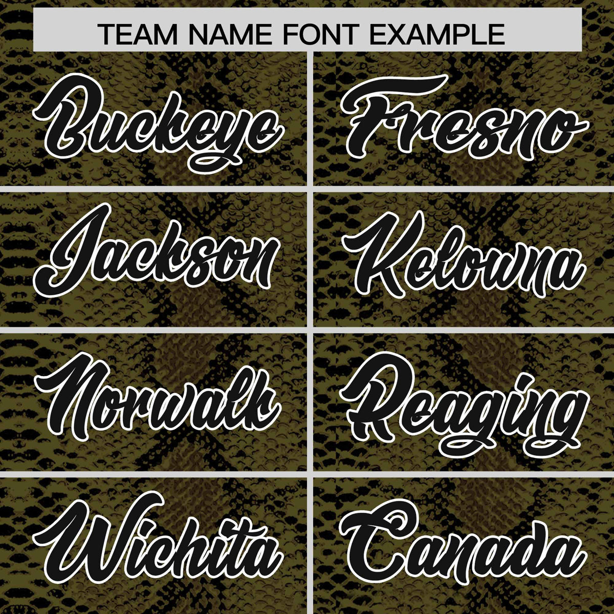 Custom Black Snakeskin Pattern Authentic Sleeveless Baseball Jersey