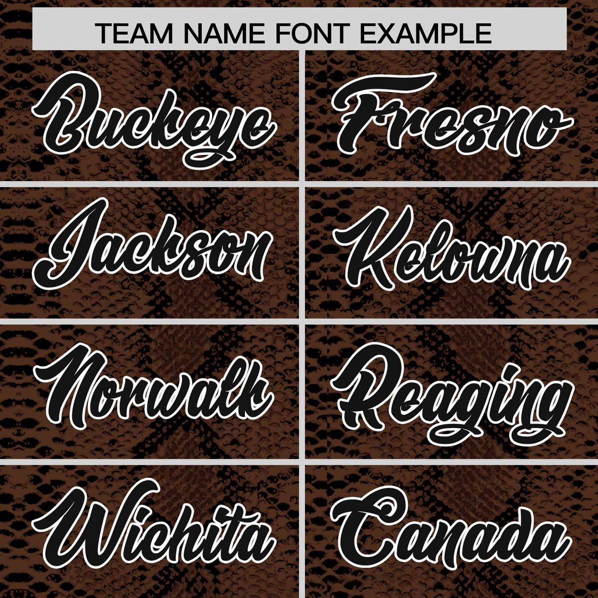 Custom Black Snakeskin Pattern Authentic Sleeveless Baseball Jersey