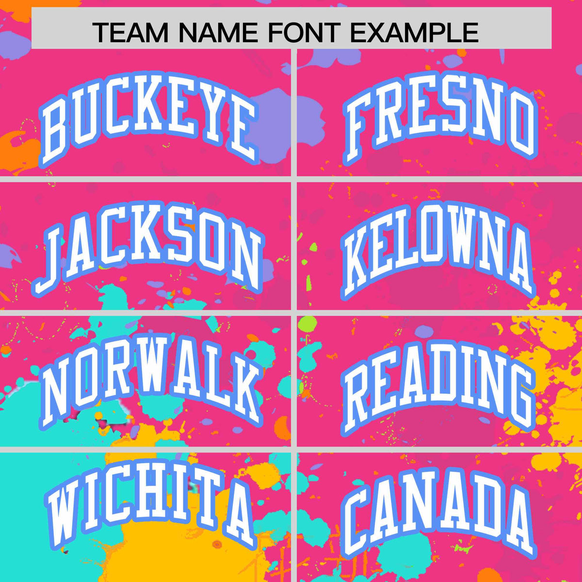 Custom Pink Graffiti Fashion Baseball Jersey For Women