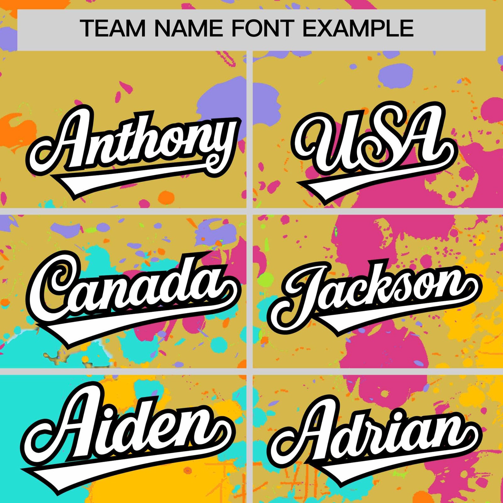 Custom Old Gold Graffiti Fashion Baseball Jersey For Women