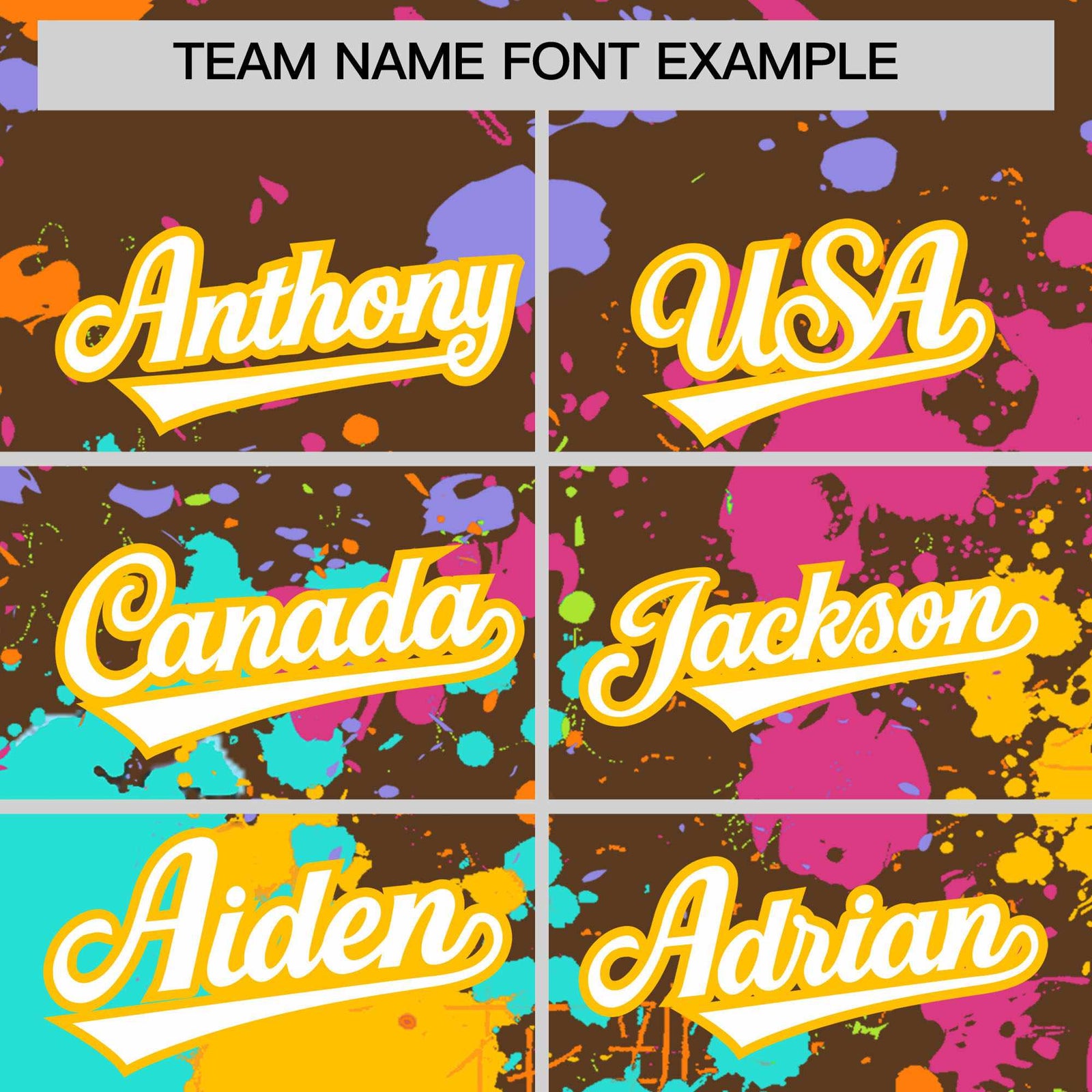 Custom Light Brown Graffiti Fashion Baseball Jersey For Women