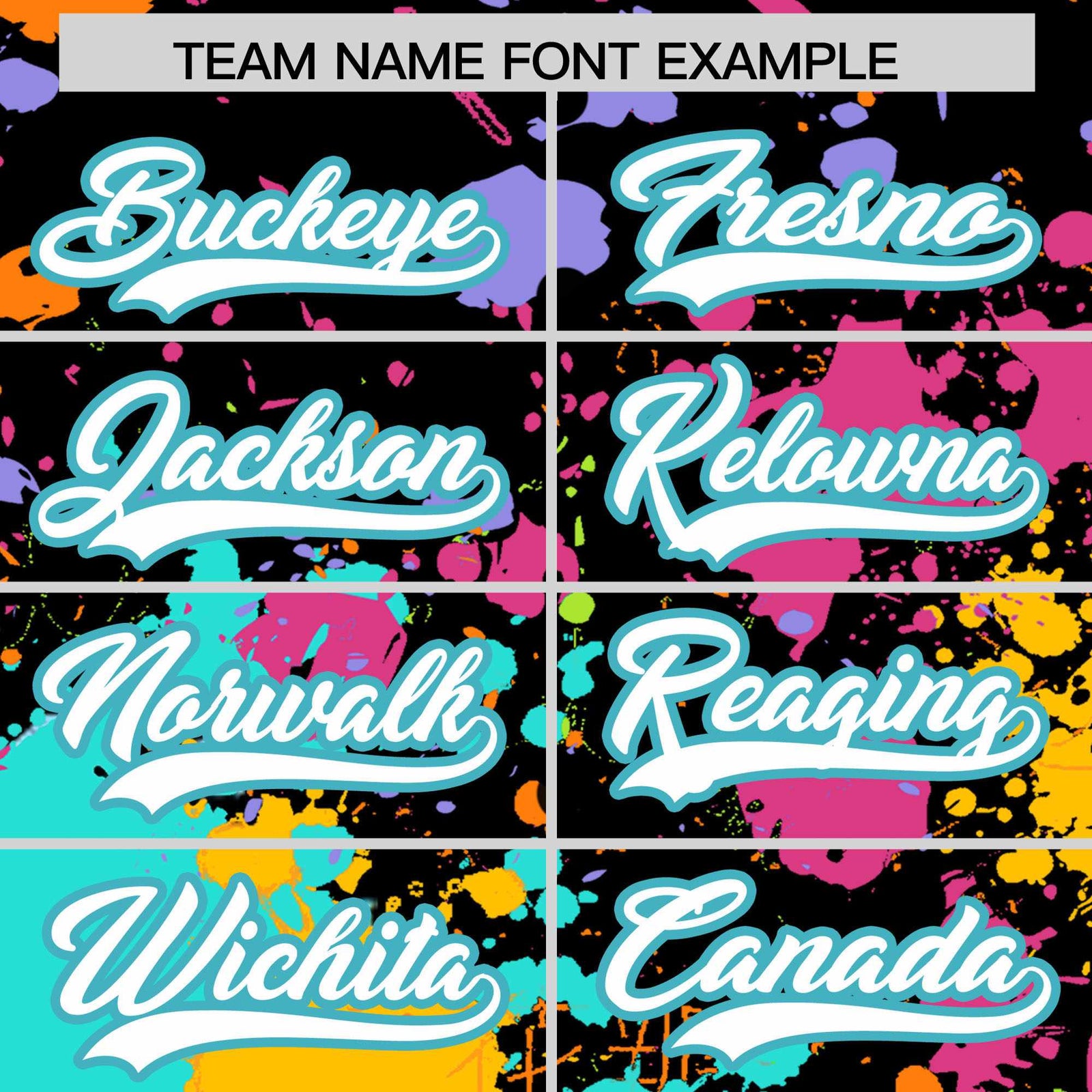 Custom Black Graffiti Fashion Baseball Jersey For Women