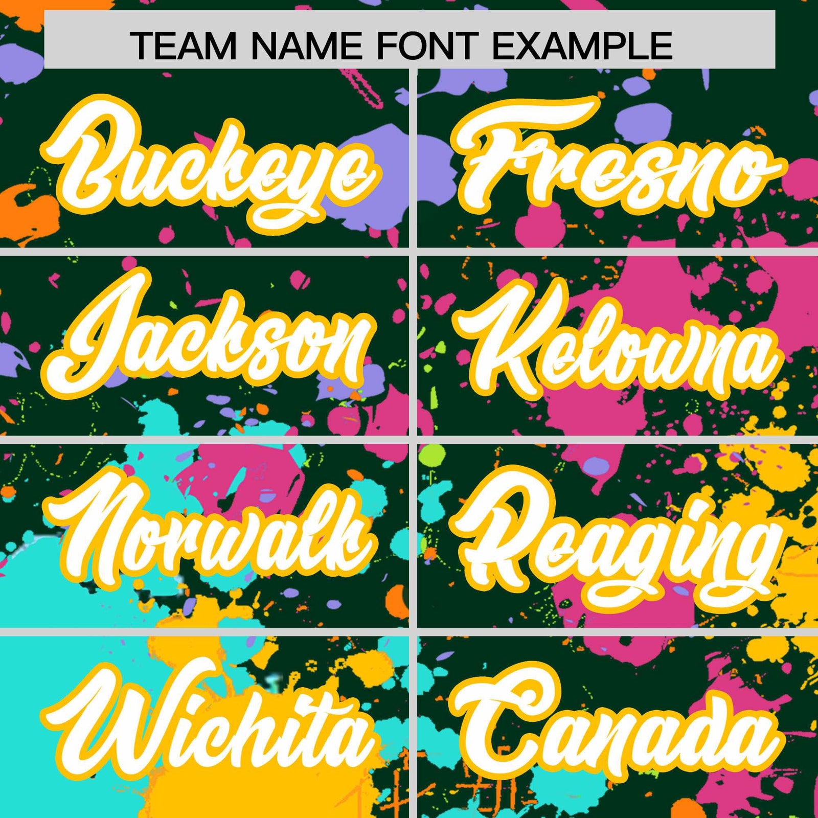 Custom Green Graffiti Fashion Baseball Jersey For Women