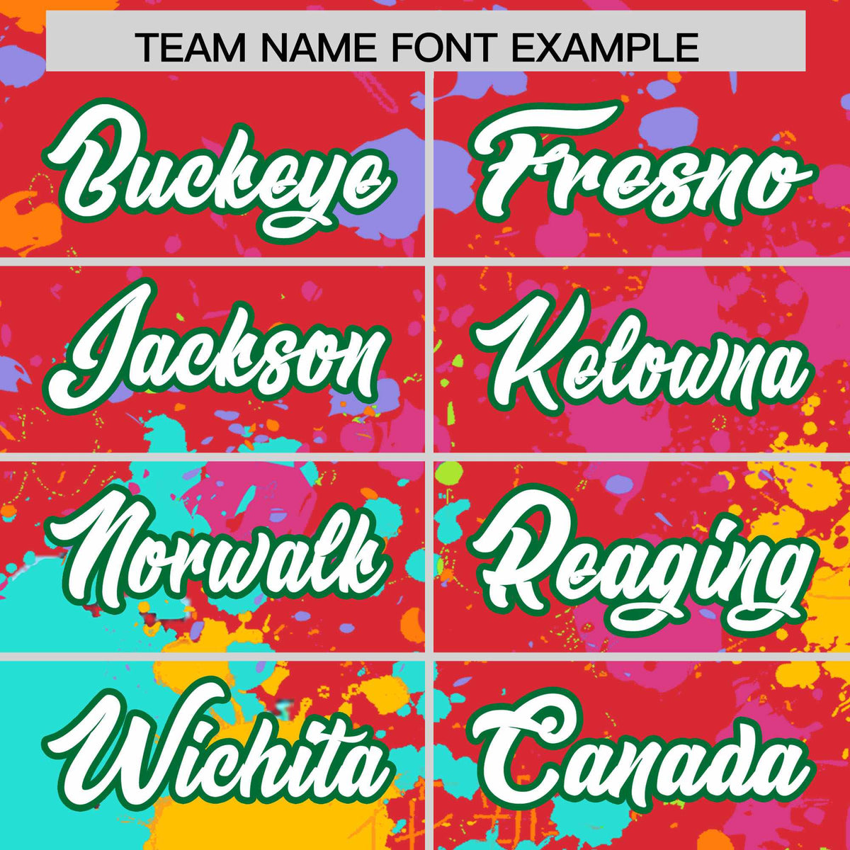 Custom Light Red Graffiti Fashion Baseball Jersey For Women