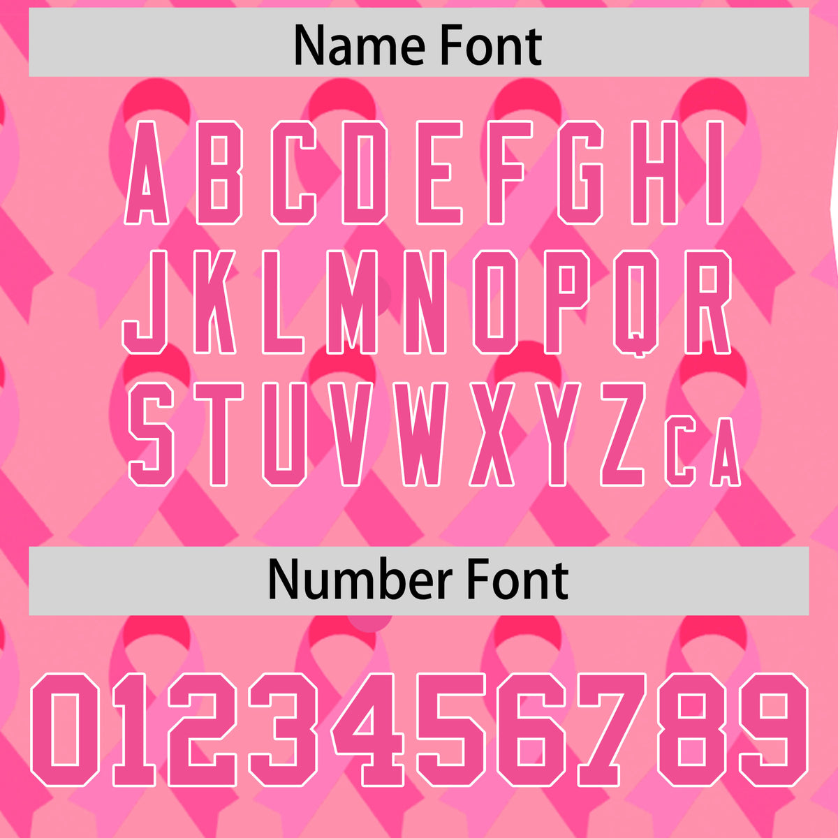 Custom Light Pink Pink Breast Cancer Awareness Month Pink Ribbon Authentic Baseball Jersey for Women