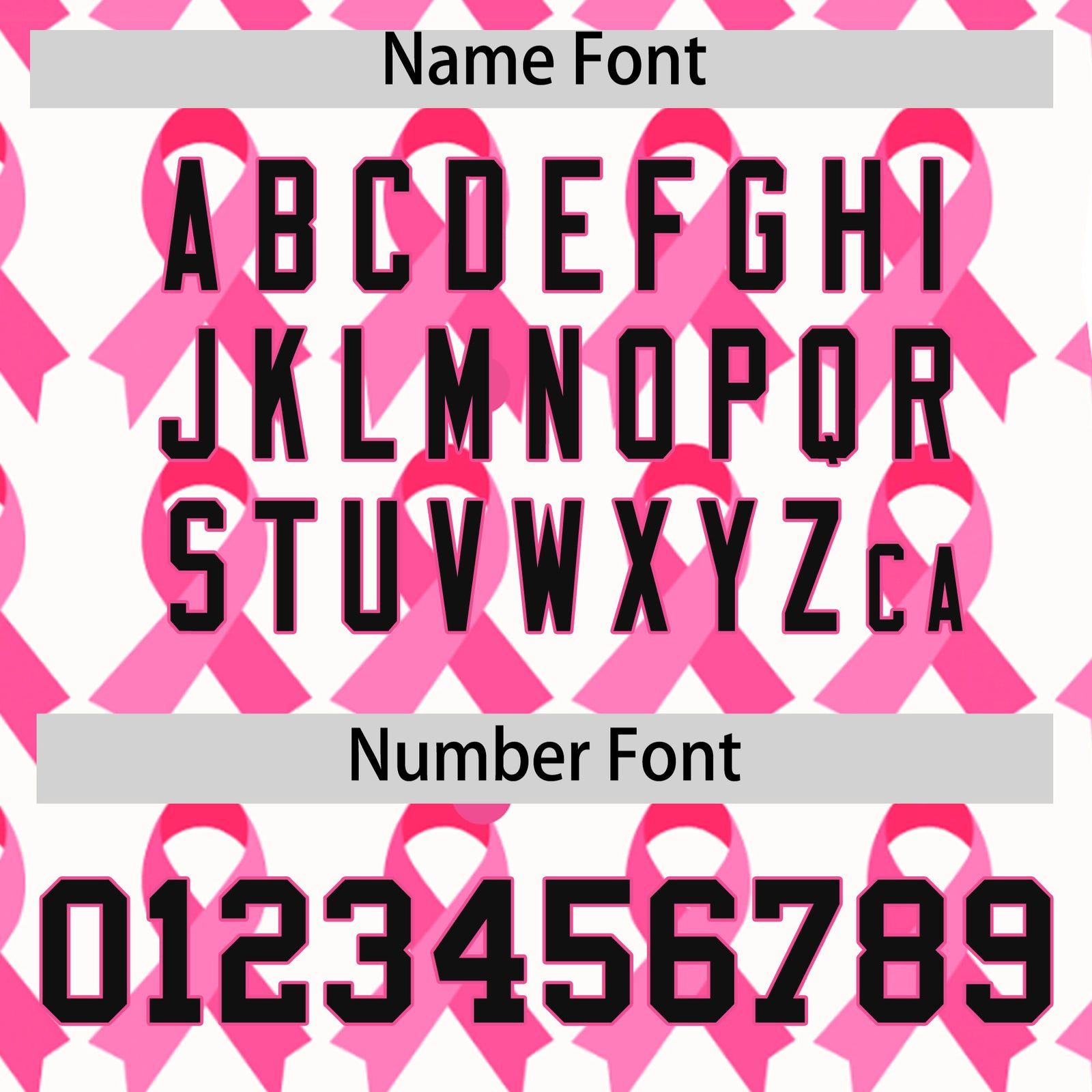 Custom White Black Breast Cancer Awareness Month Pink Ribbon Authentic Baseball Jersey for Women