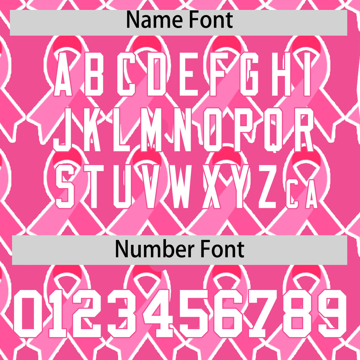 Custom Pink White Breast Cancer Awareness Month Pink Ribbon Authentic Baseball Jersey for Women