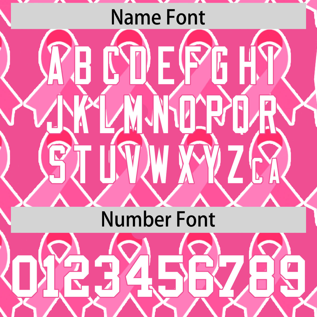 Custom Pink White Breast Cancer Awareness Month Pink Ribbon Authentic Baseball Jersey for Women