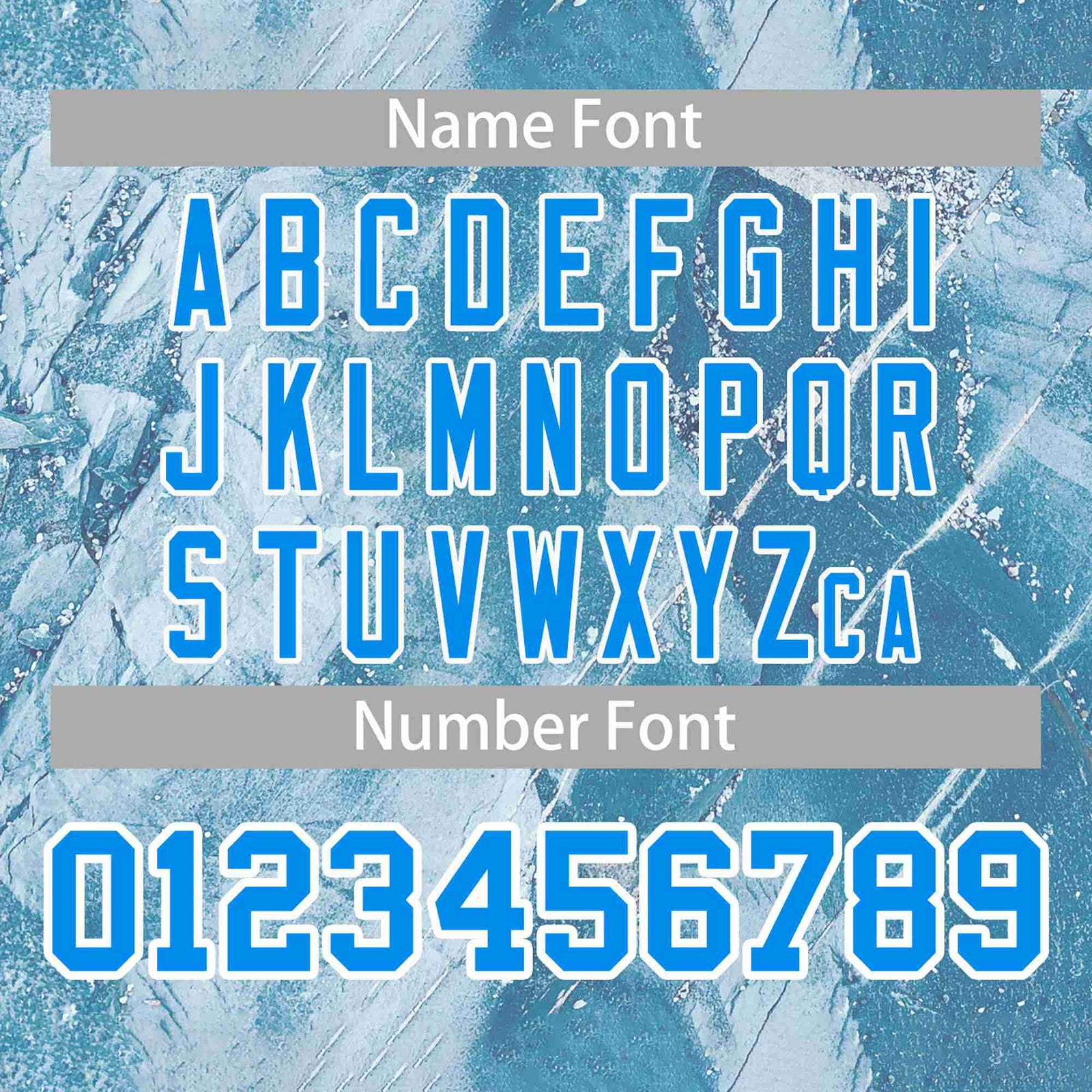 Custom Powder Blue White Graffiti Pattern Personalized Outdoor Hooded Waterproof Jacket