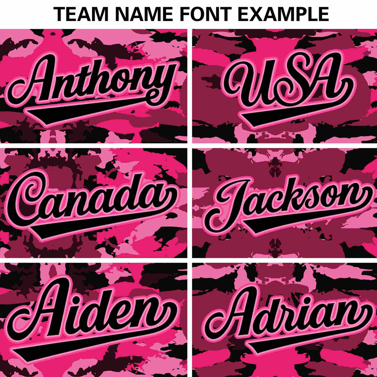 Custom Black Pink Camo Outdoor Windbreaker Personalized Waterproof Jacket