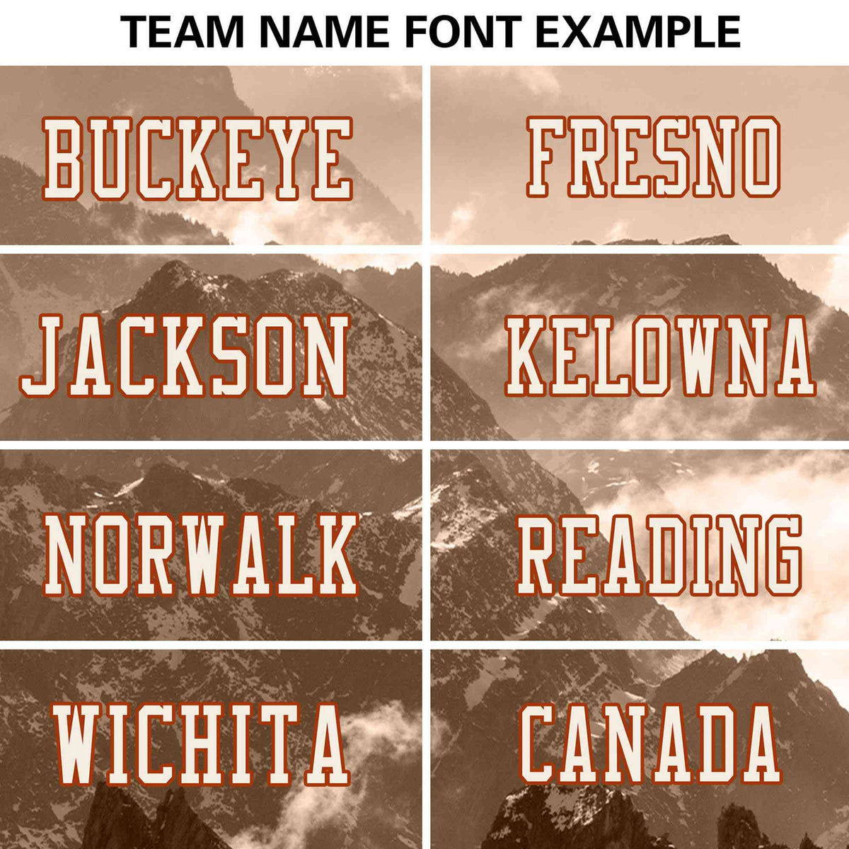 Custom Lt Brown Texas Orange Snow Mountain Graffiti Pattern Personalized Outdoor Hooded Waterproof Jacket