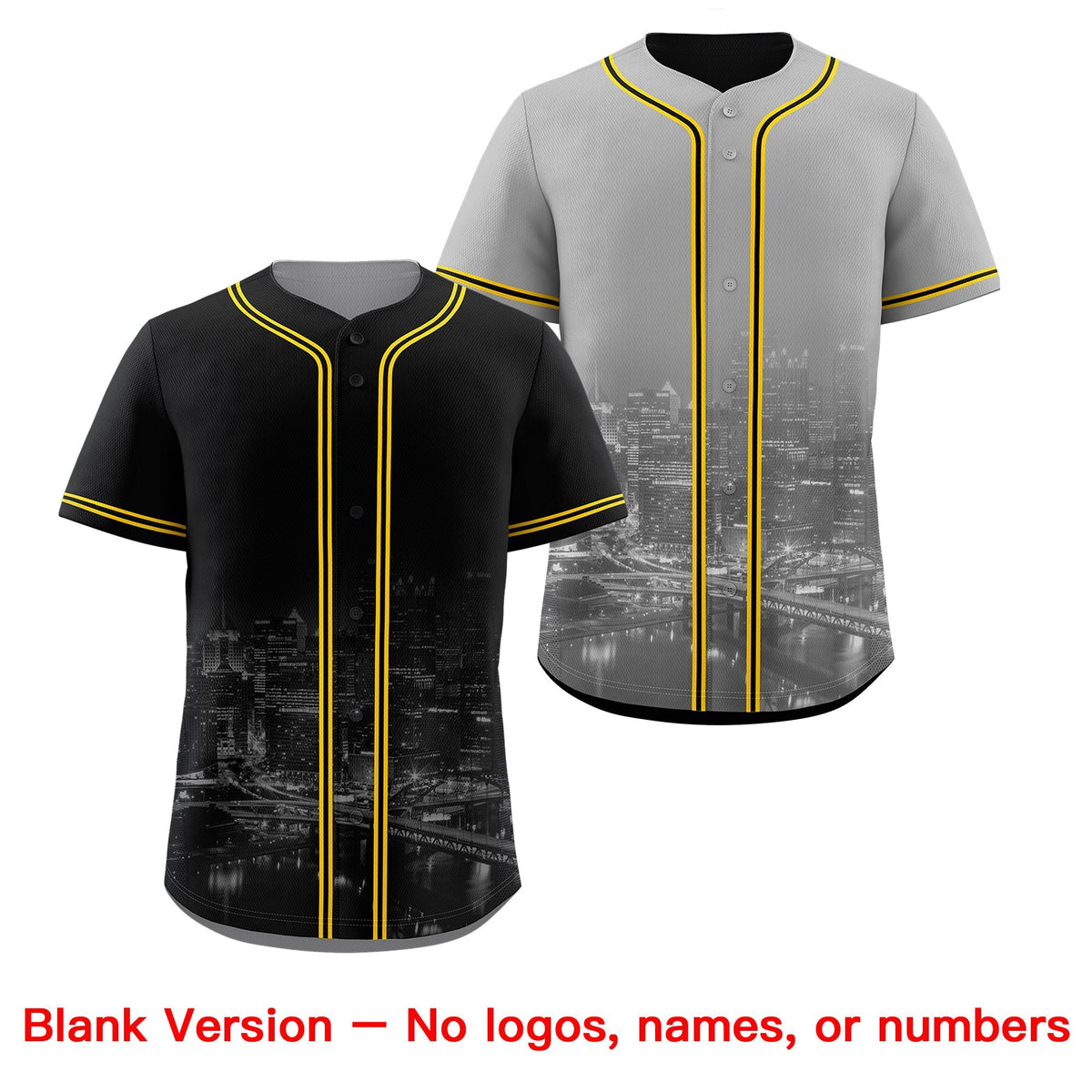 Custom Black Gold Grey Reversible City Edition Graffiti Pattern Breathable Baseball Jersey| KXKSHOP