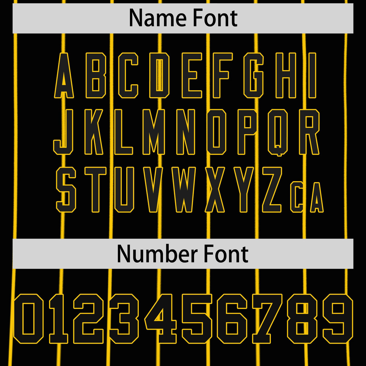 Custom Black Gold Reversible Stripe Fashion Baseball Jersey| KXKSHOP