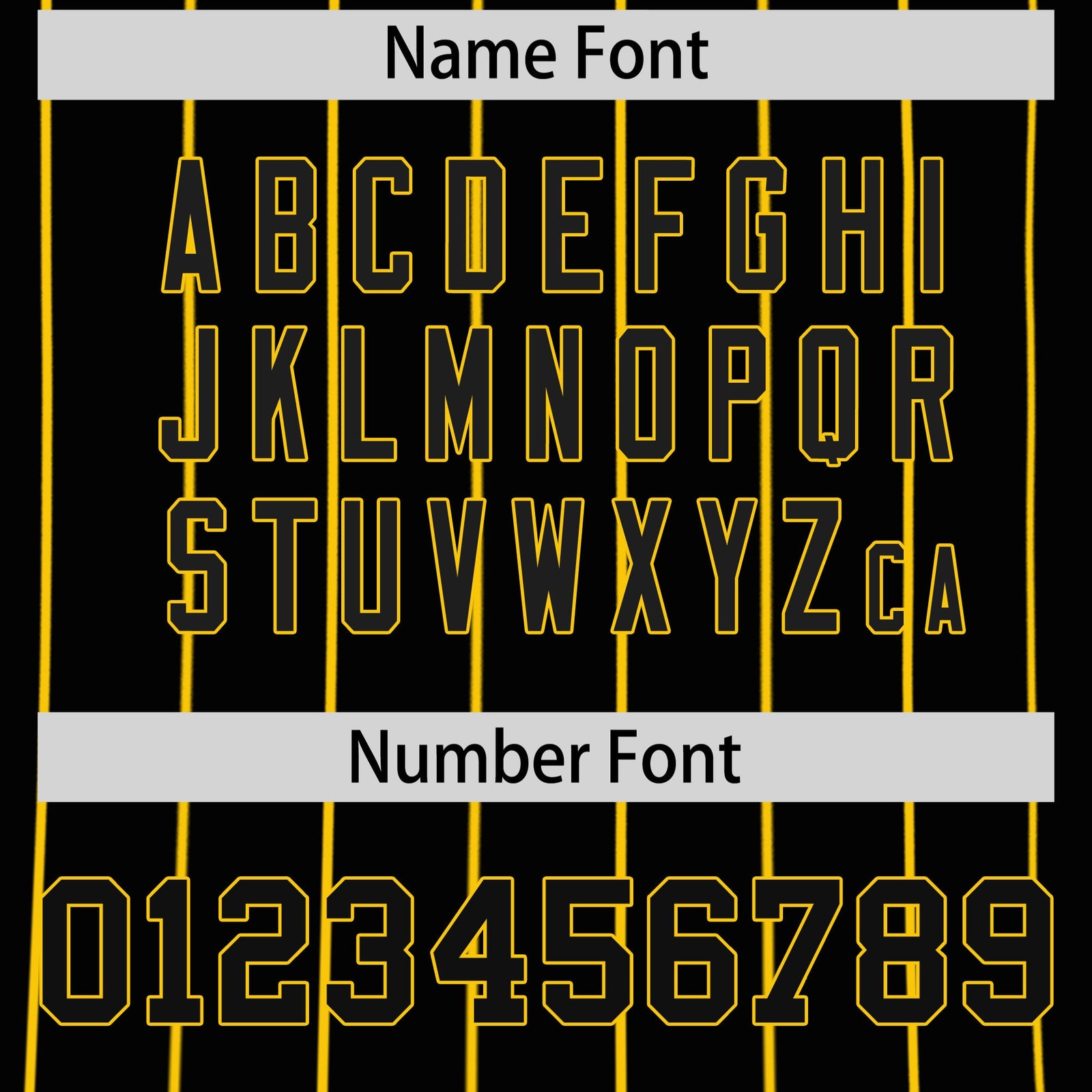 Custom Black Gold Reversible Stripe Fashion Baseball Jersey| KXKSHOP