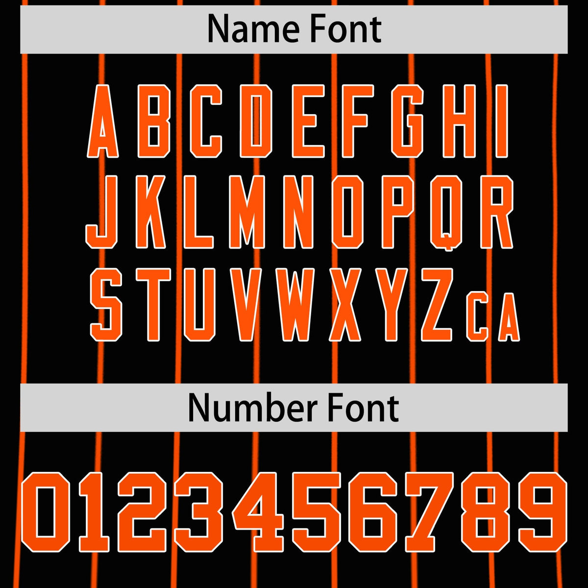 Custom Orange White Black Reversible Stripe Fashion Baseball Jersey| KXKSHOP
