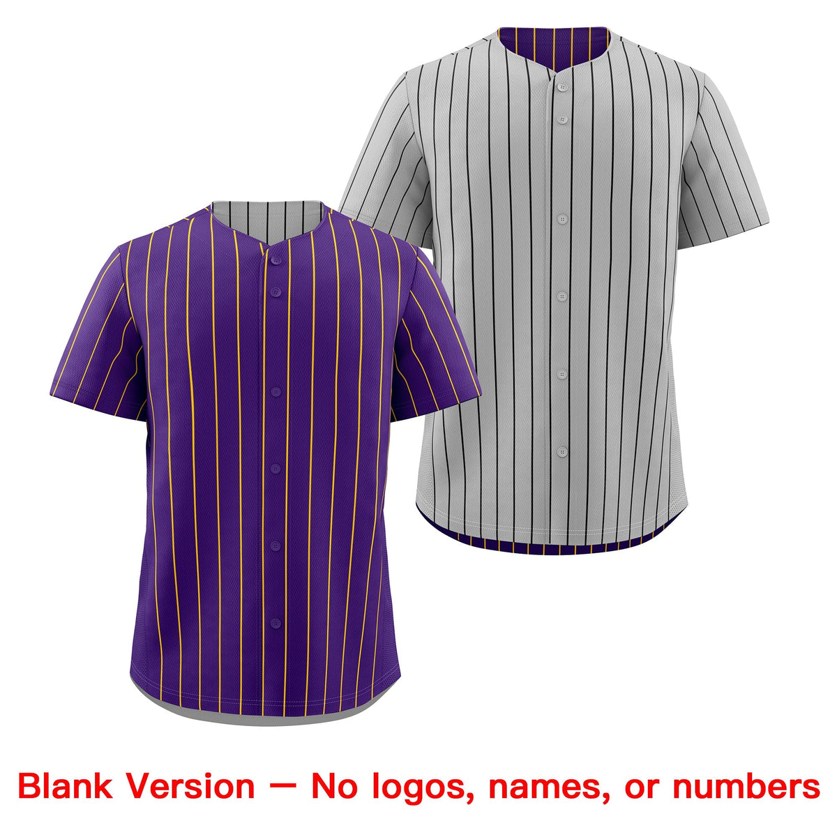 Custom Black Gold Reversible Stripe Fashion Baseball Jersey| KXKSHOP